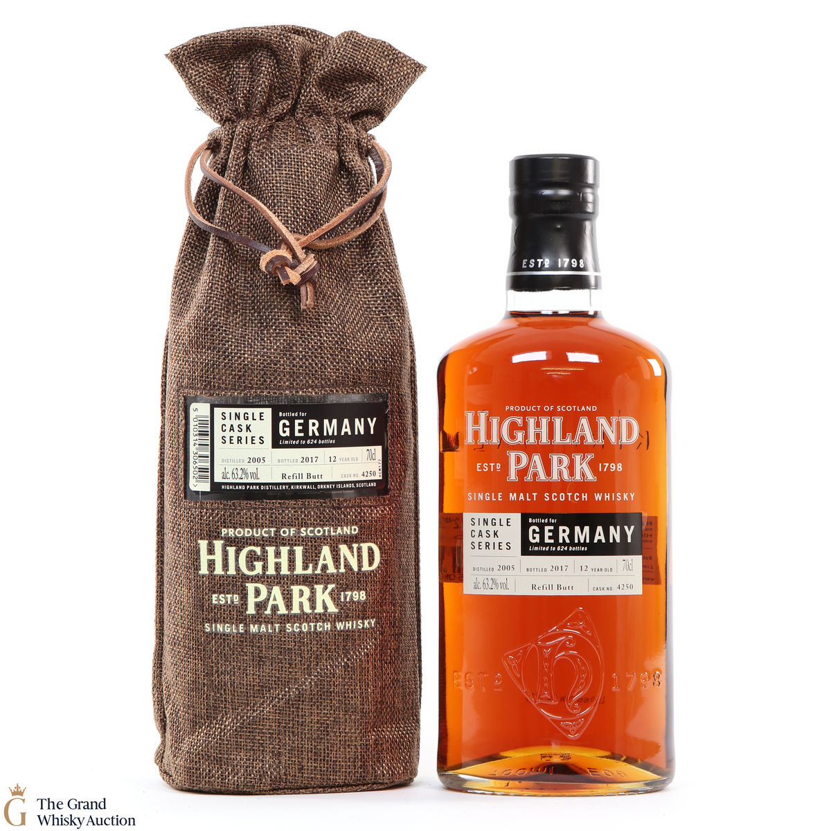 Highland Park - 12 Year Old - Single Cask Series Germany #4250