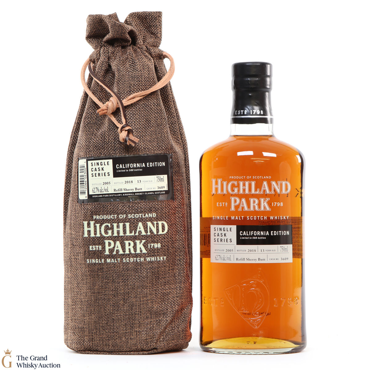 Highland Park - 13 Year Old - Single Cask Series California #3609 