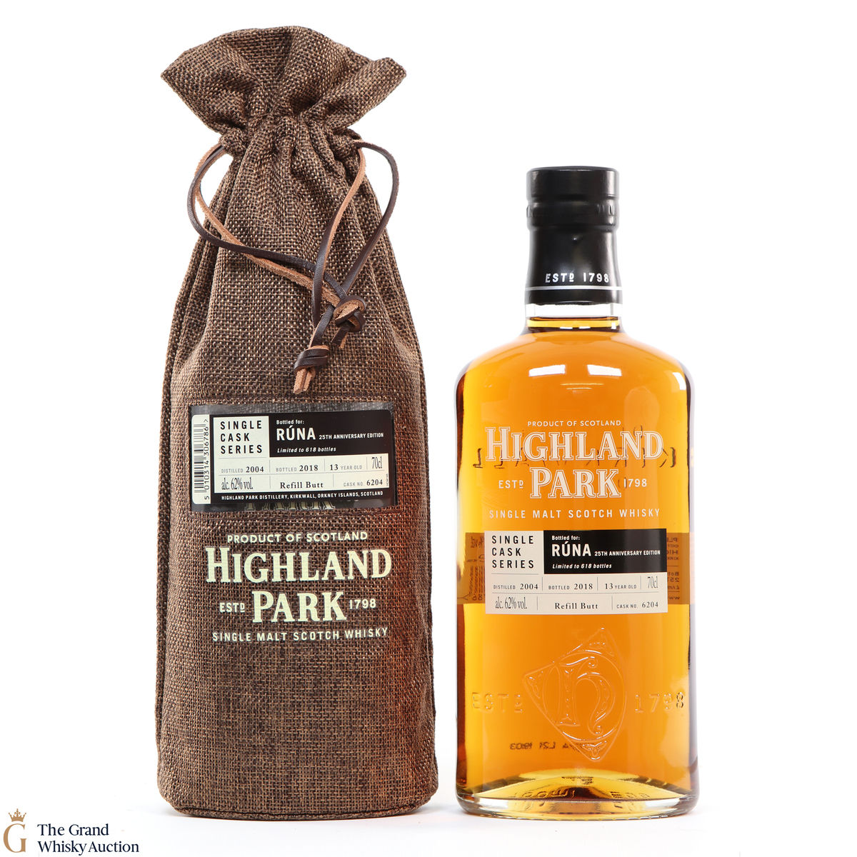 Highland Park - Single Cask #6204 - Runa (25th Anniversary)