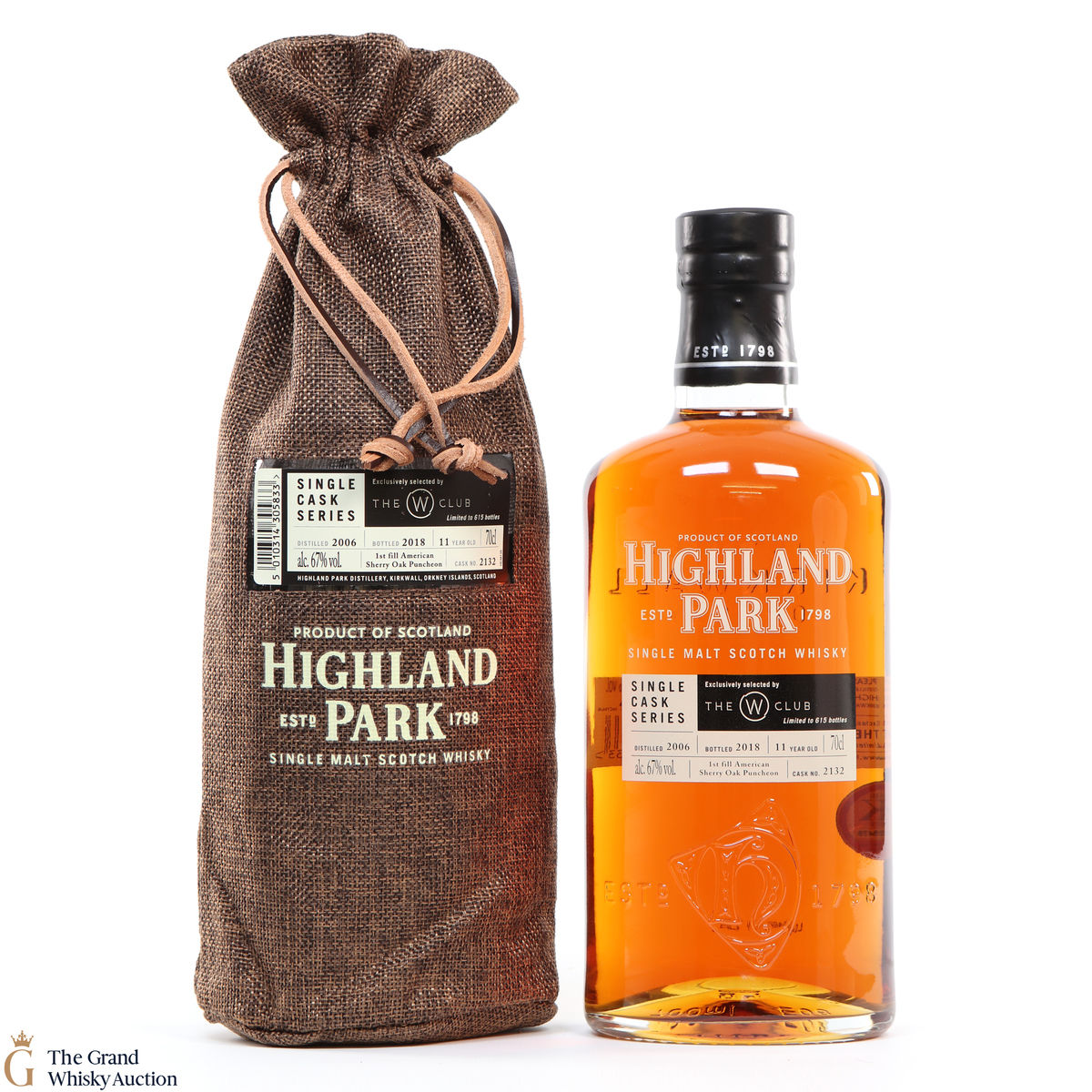 Highland Park - 11 Year Old - Single Cask #2132 - The W Club