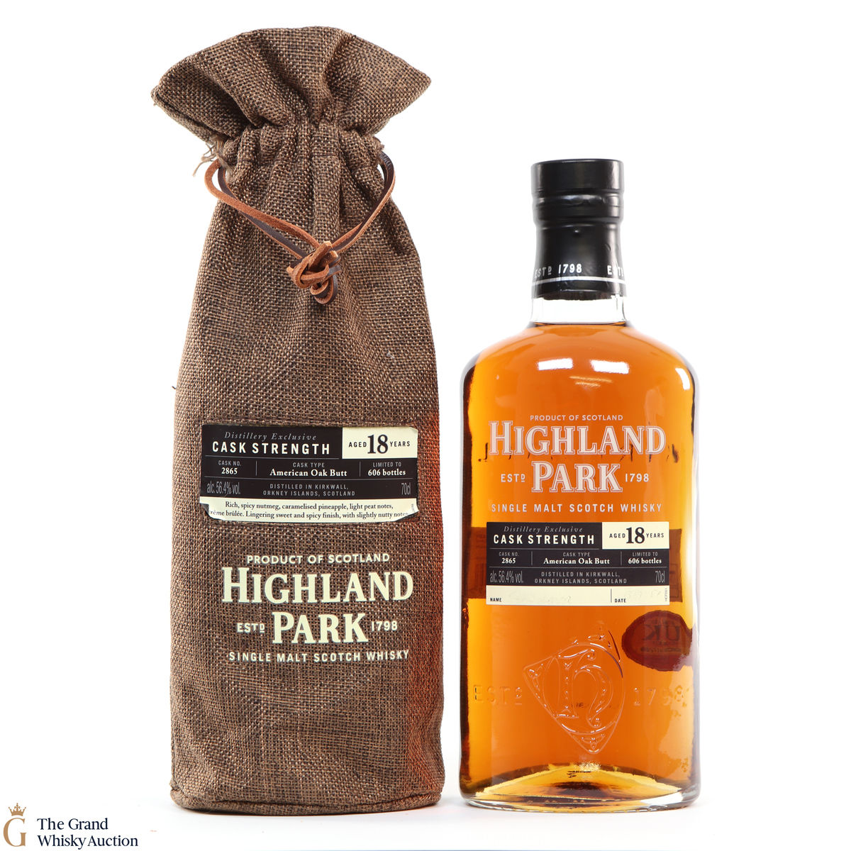 Highland Park - 18 Year Old Single Cask #2865 Distillery Exclusive