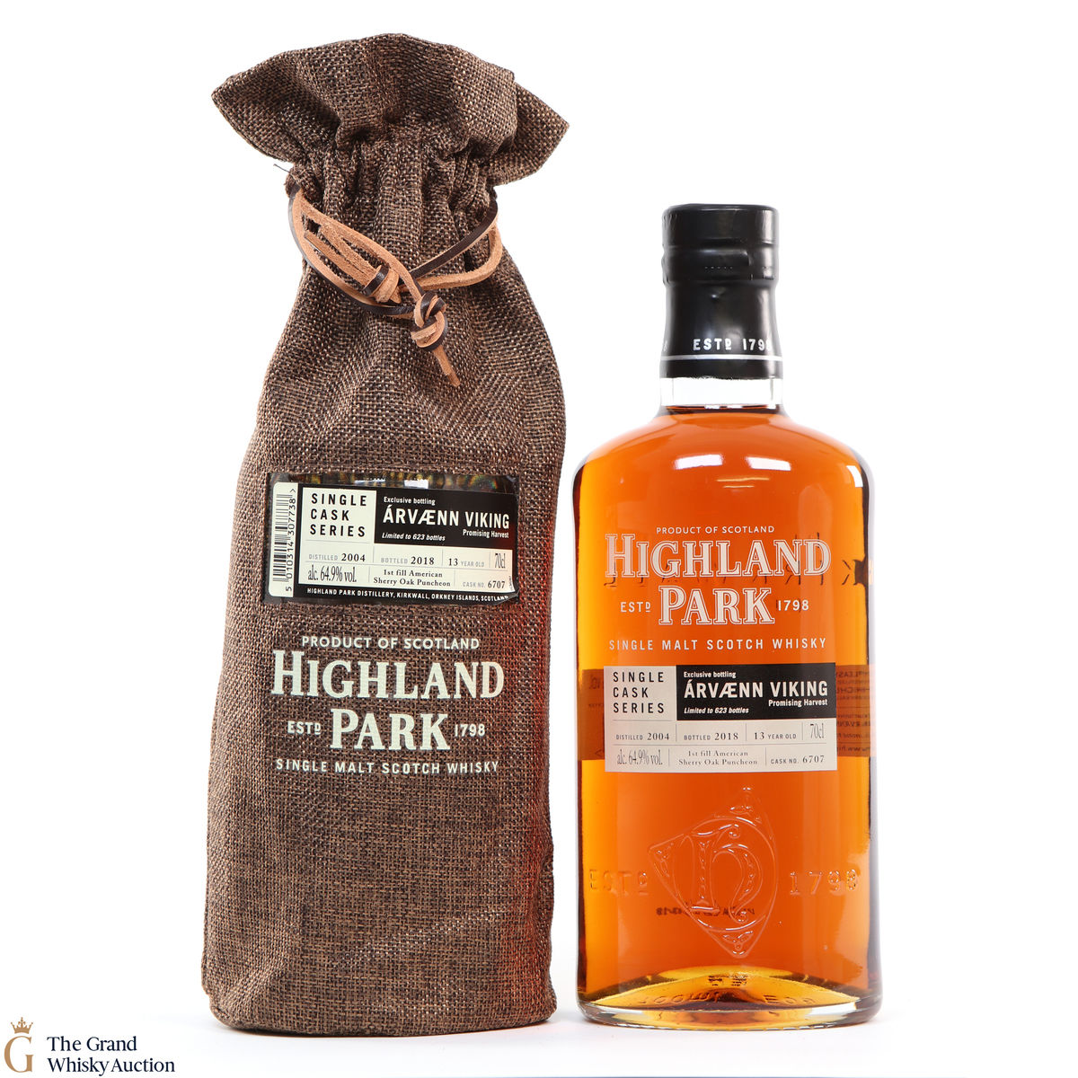 Highland Park - 13 Year Old - Single Cask #6707 - Arvaenn Viking