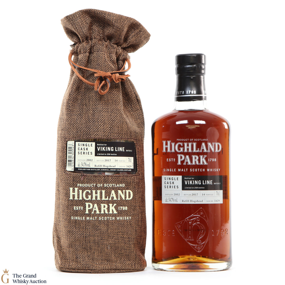 Highland Park - 14 Year Old Single Cask #3429 - Viking Line Batch #2