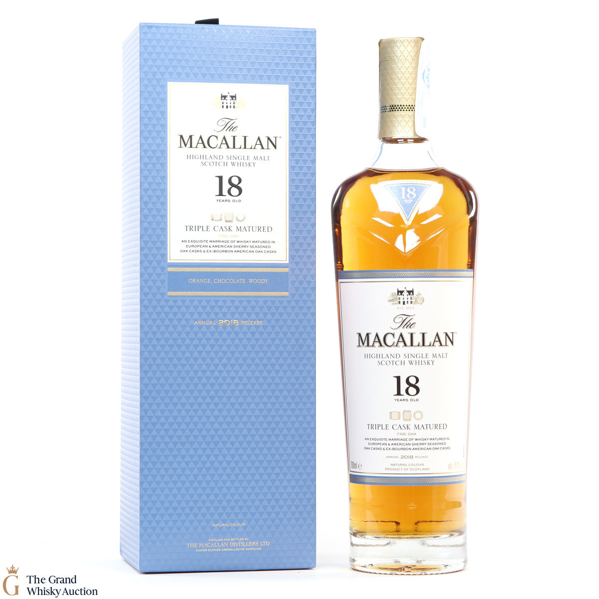 Macallan - 18 Year Old - Triple Cask 2018 (Fine Oak)