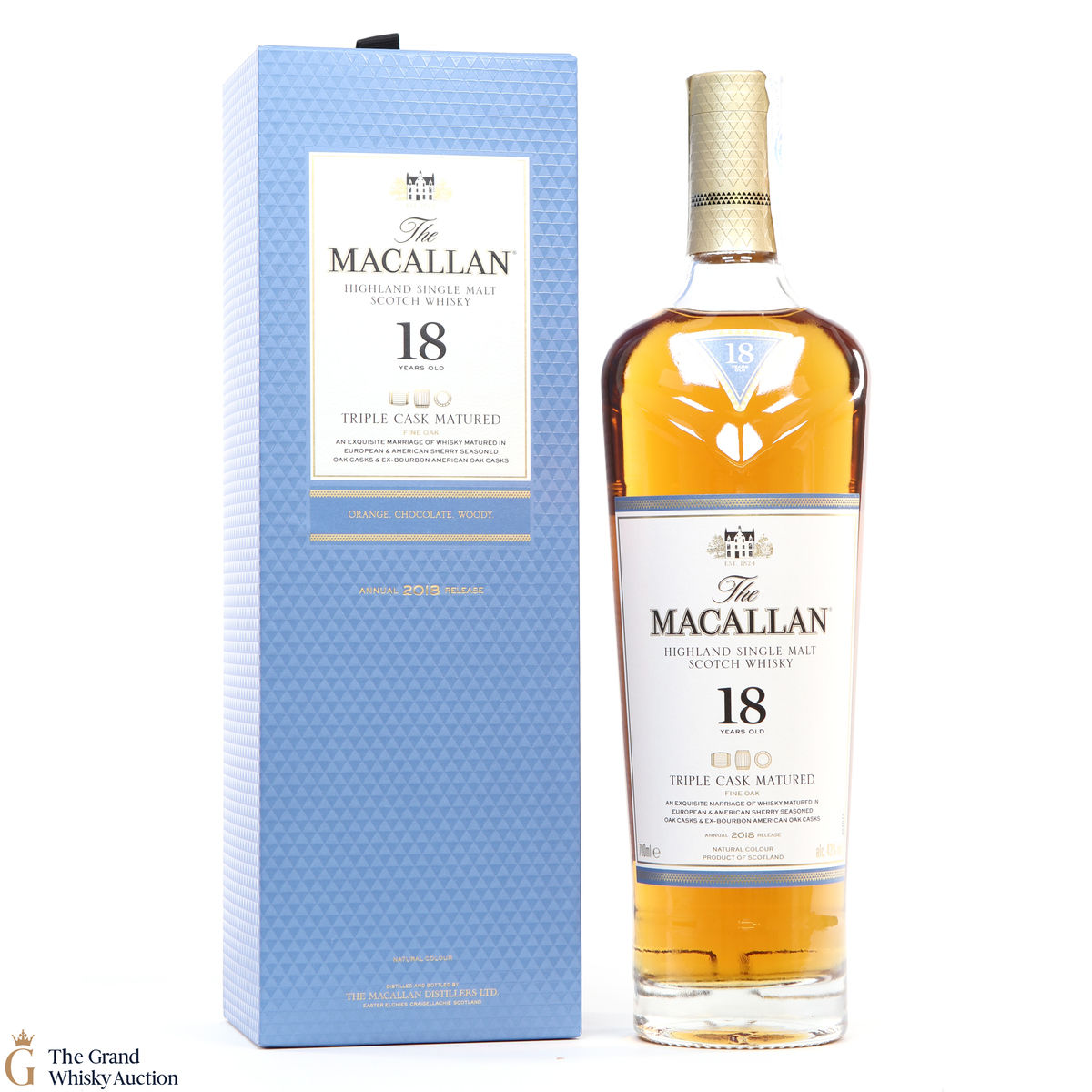 Macallan - 18 Year Old - Triple Cask 2018 (Fine Oak)