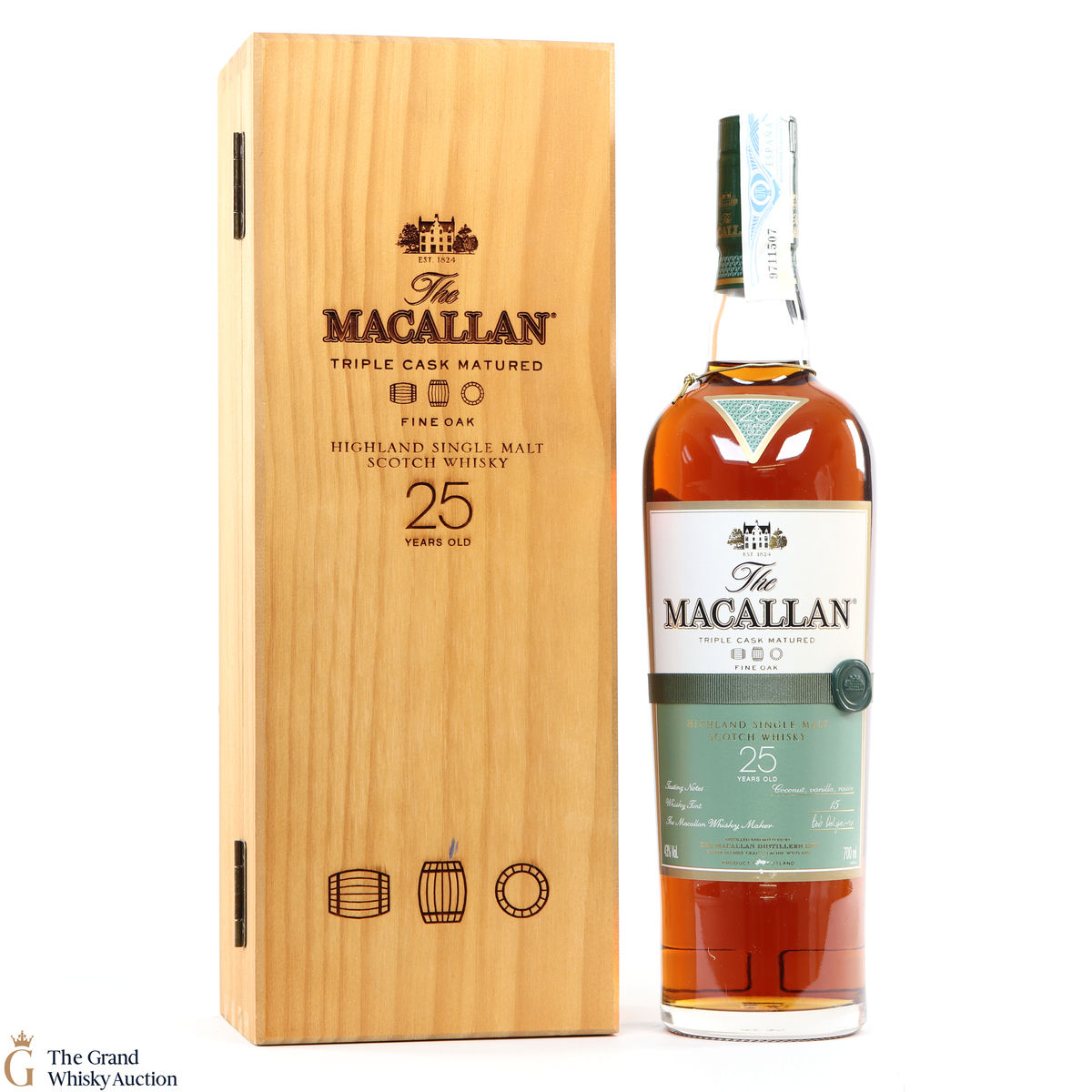 Macallan - 25 Year Old - Fine Oak