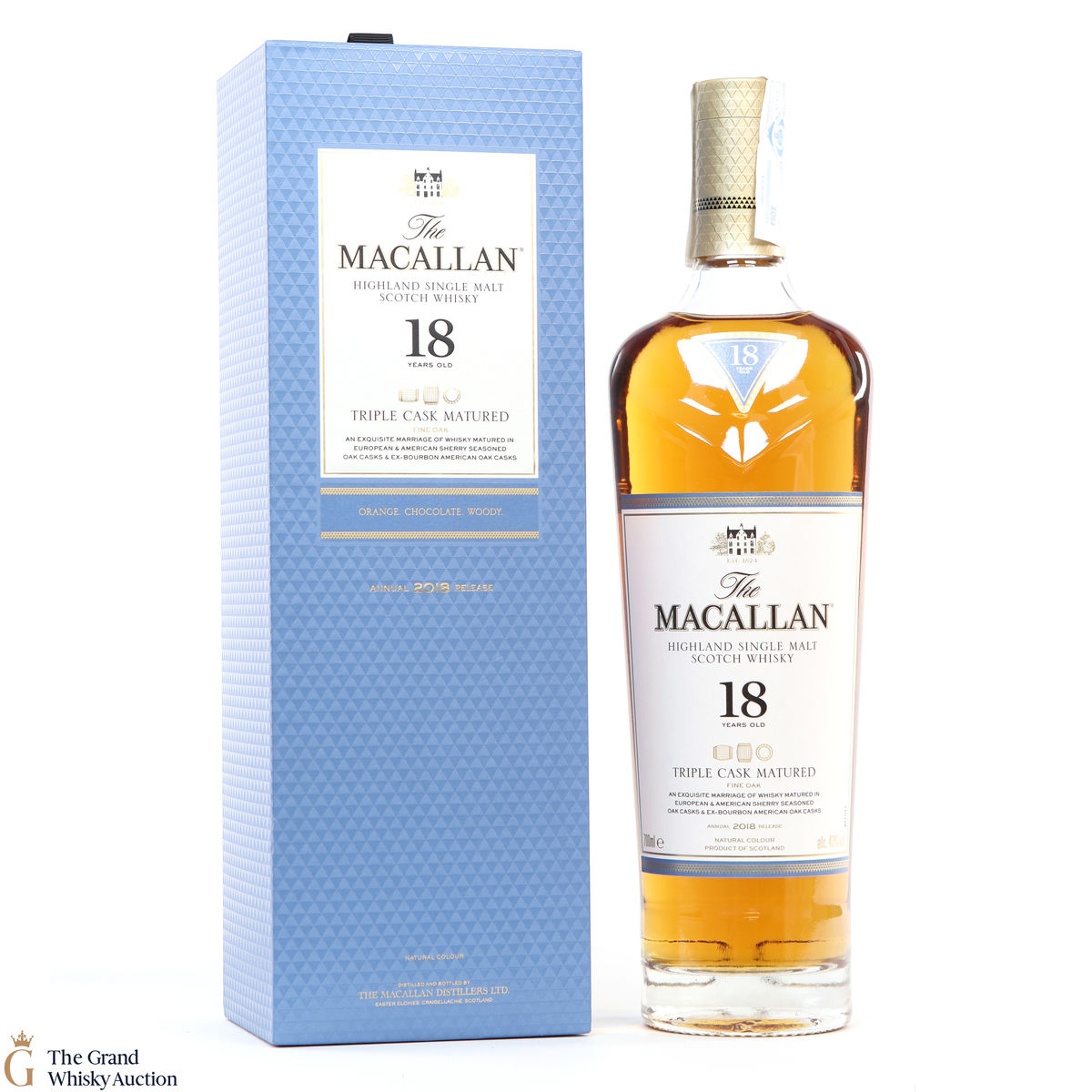 Macallan - 18 Year Old - Triple Cask 2018 (Fine Oak)