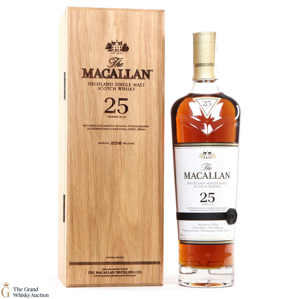 Macallan - 25 Year Old - Sherry Oak - 2018