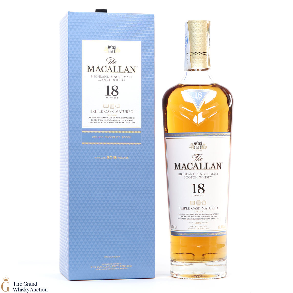 Macallan - 18 Year Old - Triple Cask 2018 (Fine Oak)