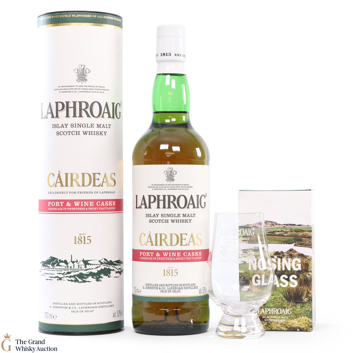 Laphroaig - Cairdeas Port & Wine Casks Feis Ile 2020 + Glass