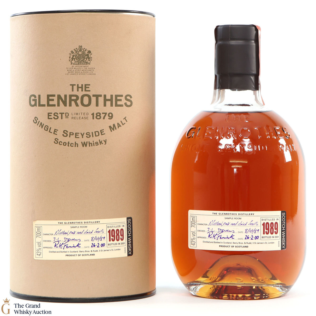 Glenrothes - 1989 (Bottled in 2001)