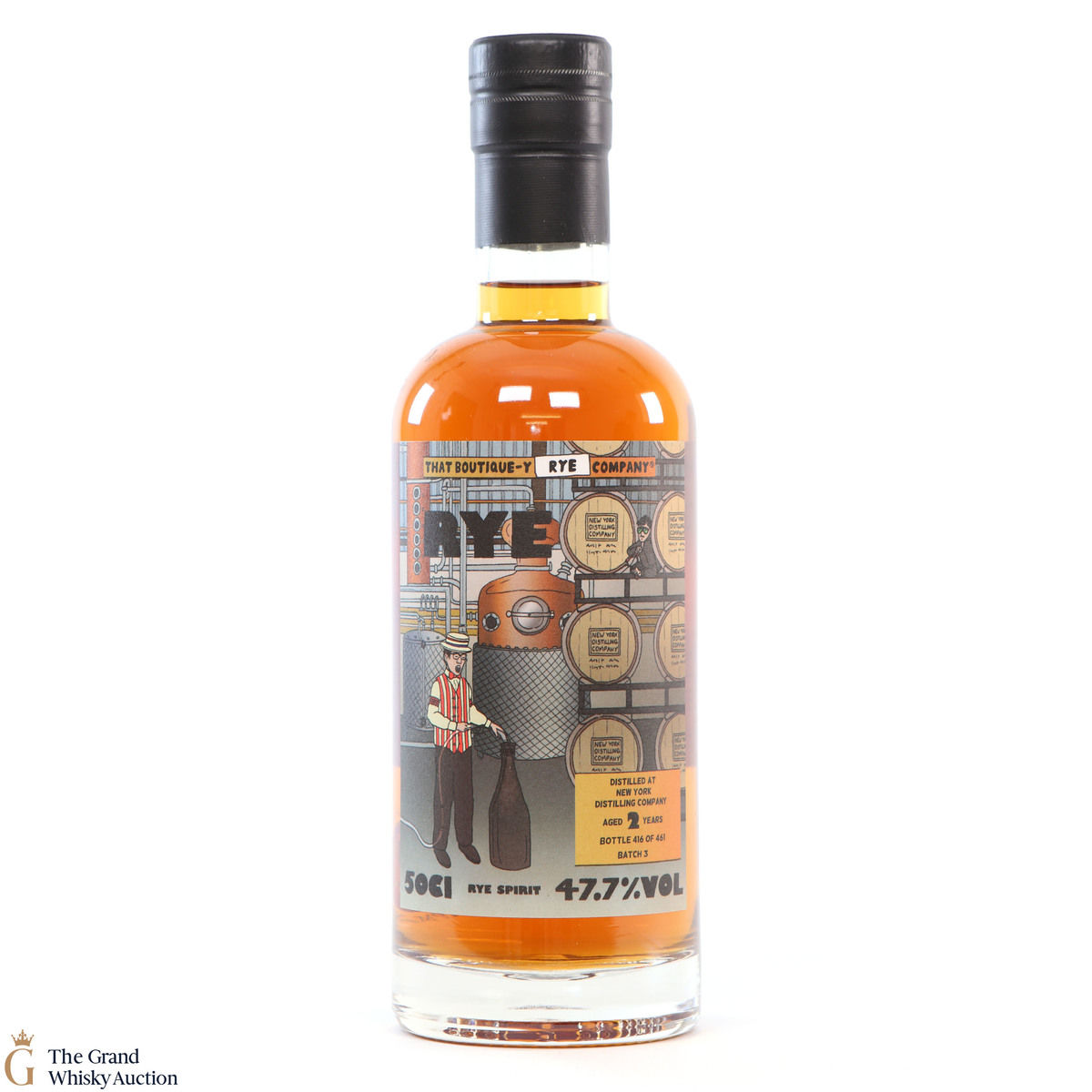 New York Distilling Co - 2 Year Old Rye That Boutique-y Rye Company #3