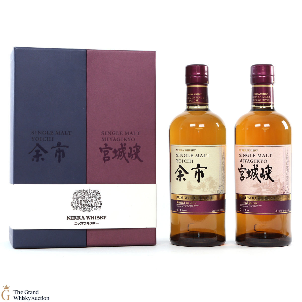 Nikka - Yoichi and Miyagikyo Rum Wood Finish
