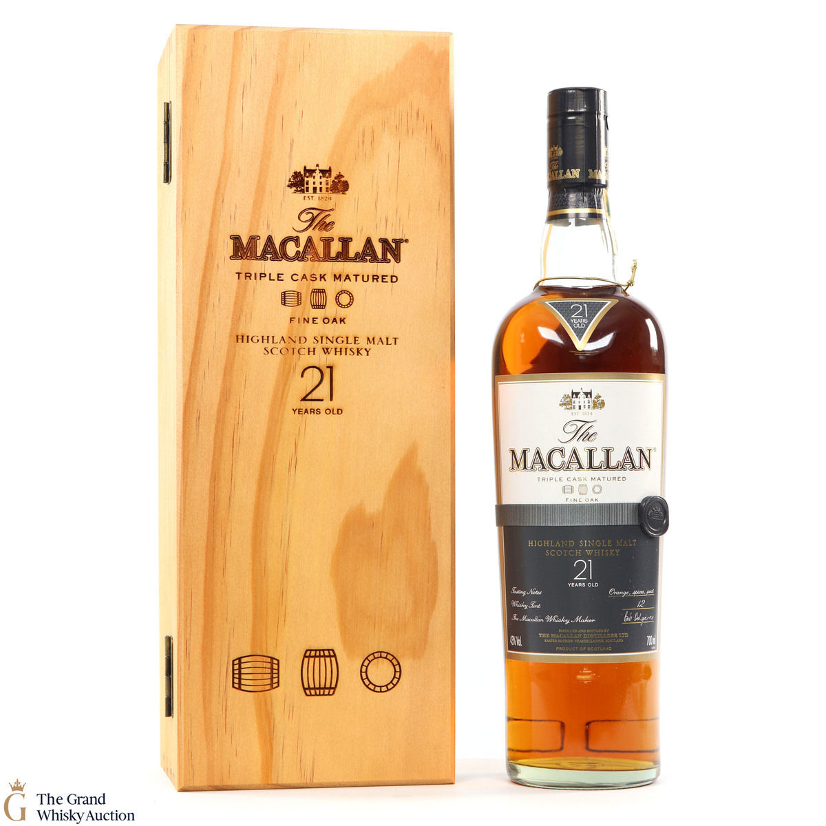 Macallan - 21 Year Old - Fine Oak