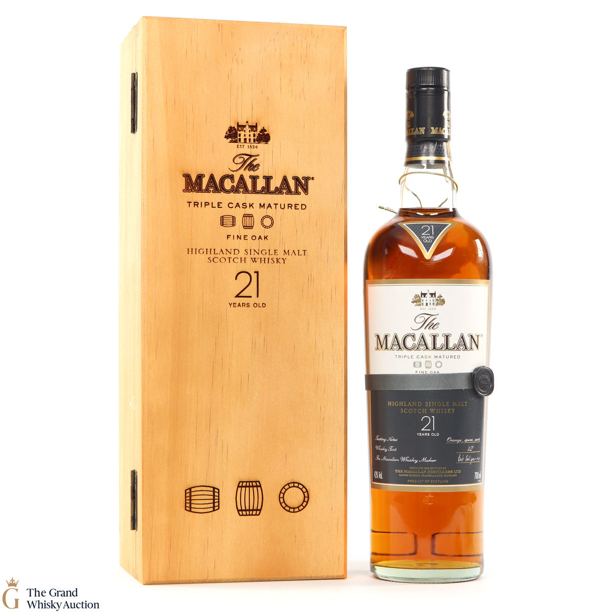 Macallan - 21 Year Old - Fine Oak