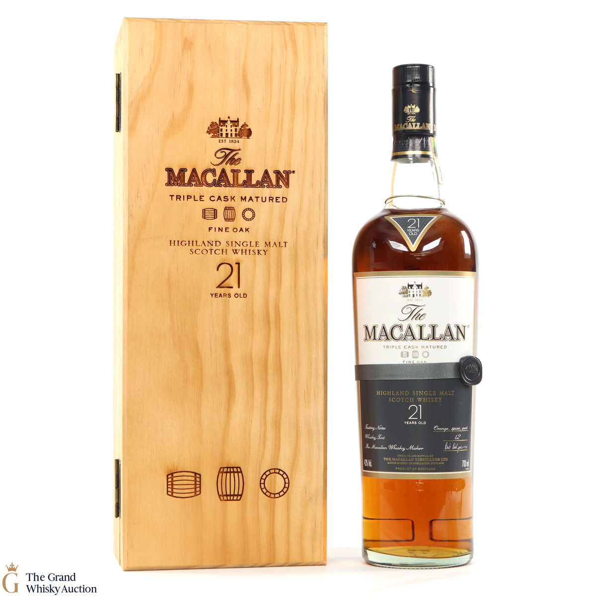 Macallan - 21 Year Old - Fine Oak