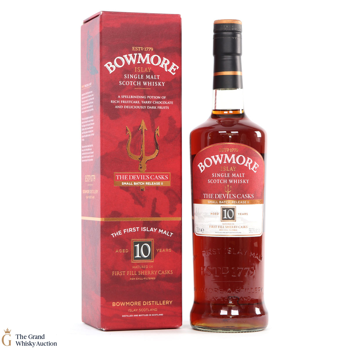 Bowmore - 10 Year Old Devil's Cask Inspired Small Batch II