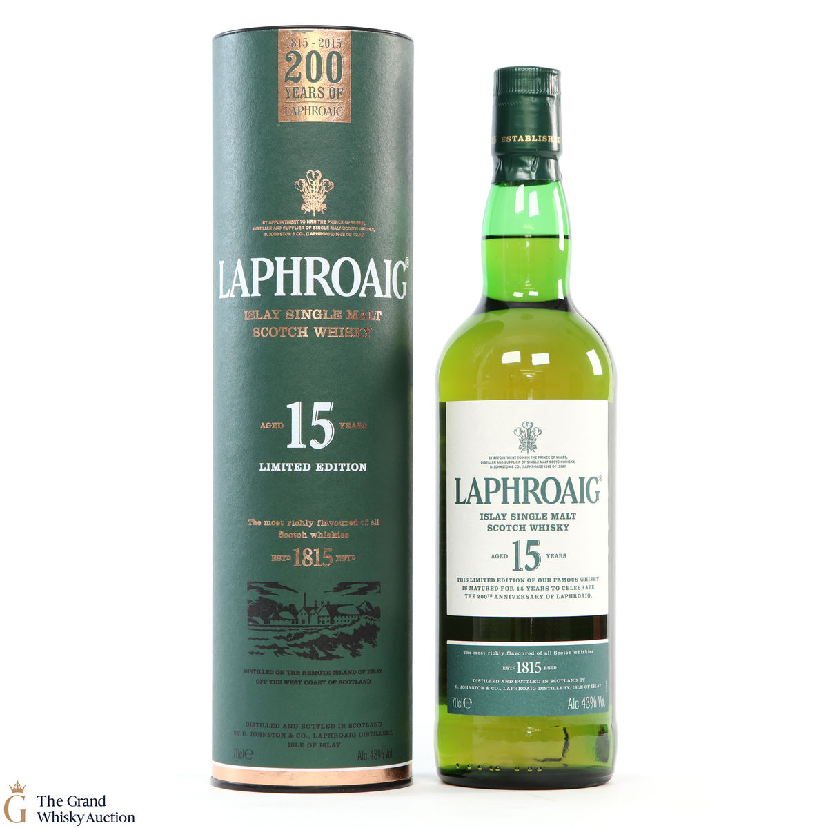 Laphroaig - 15 Year Old - 200th Anniversary Limited Edition