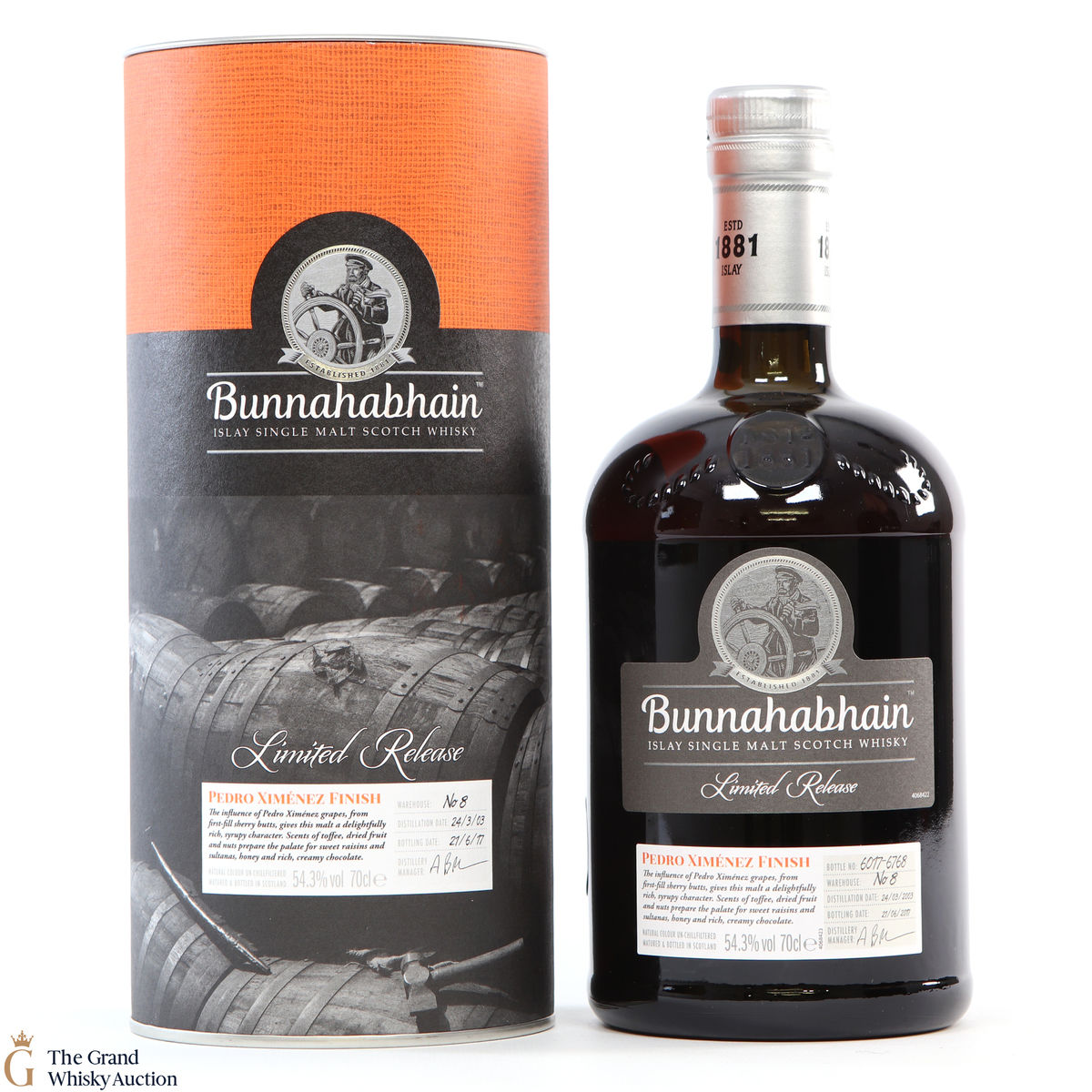 Bunnahabhain - 2003 - Limited Release - Pedro Ximénez Finish (Import)