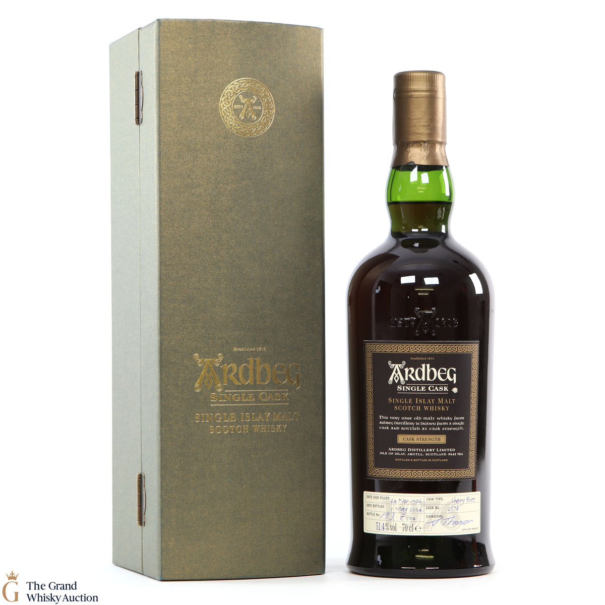 Ardbeg - 1976 Single Sherry Cask #2398