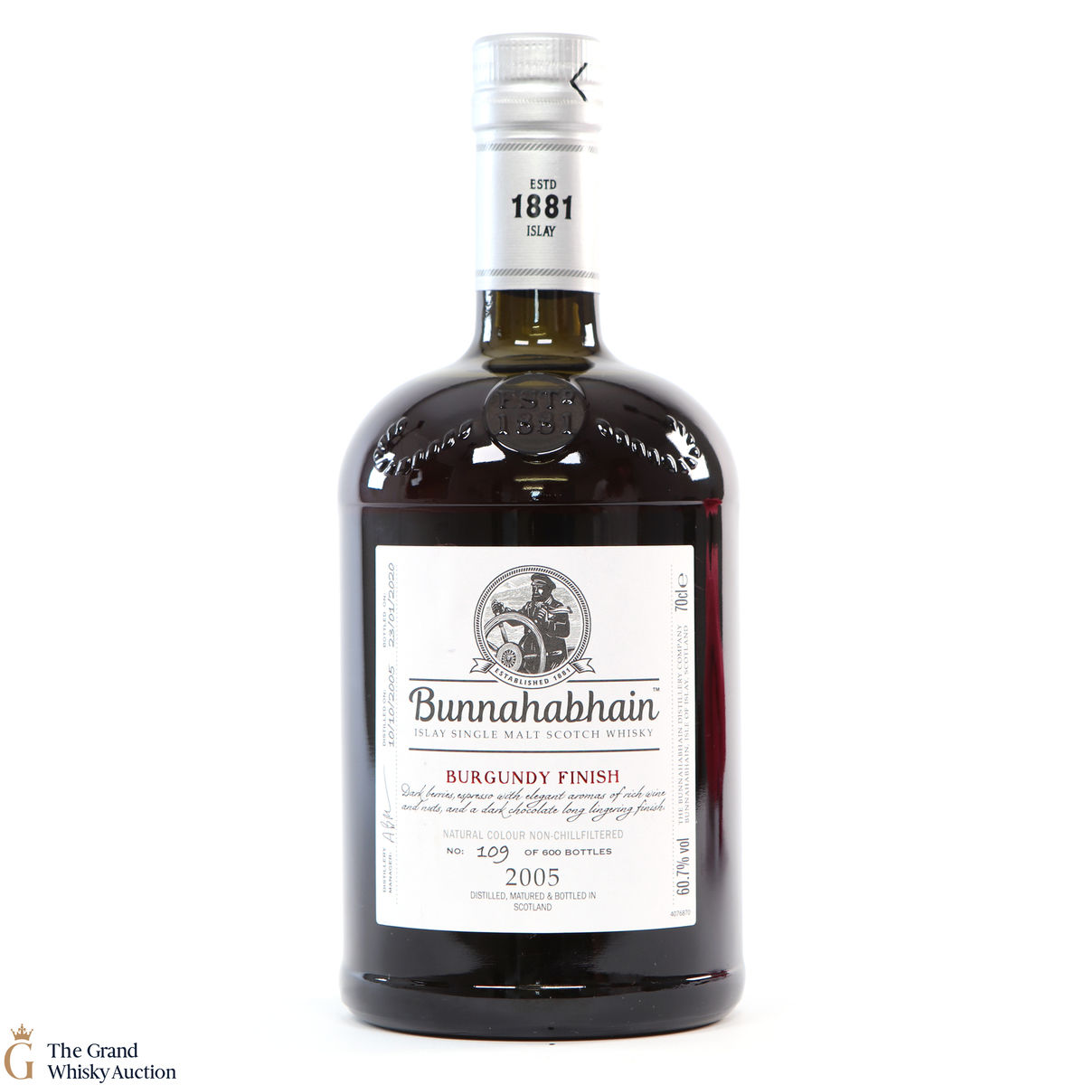 Bunnahabhain - 14 Year Old (2005) Burgundy Finish 
