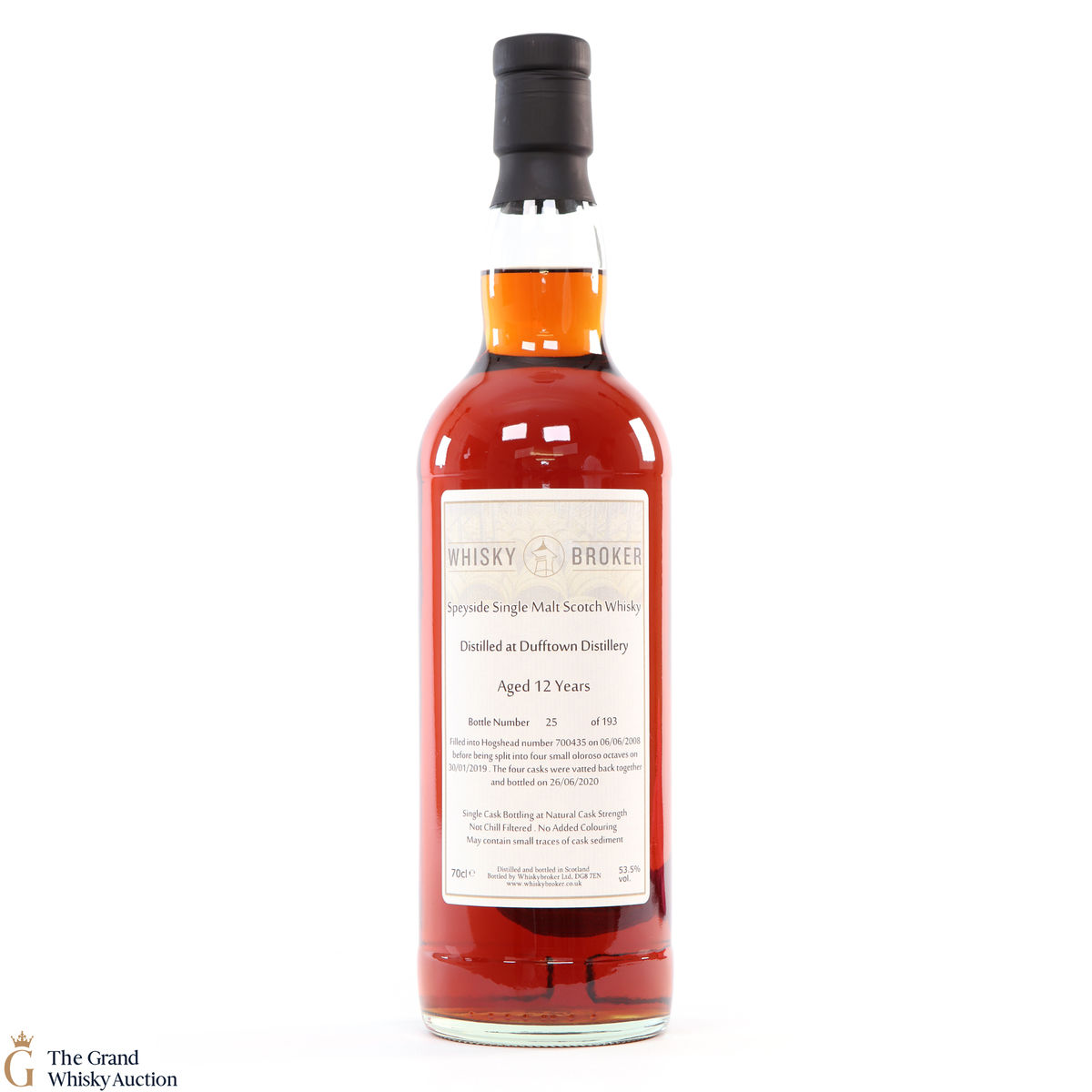 Dufftown - 12 Year Old Whisky Broker 2008