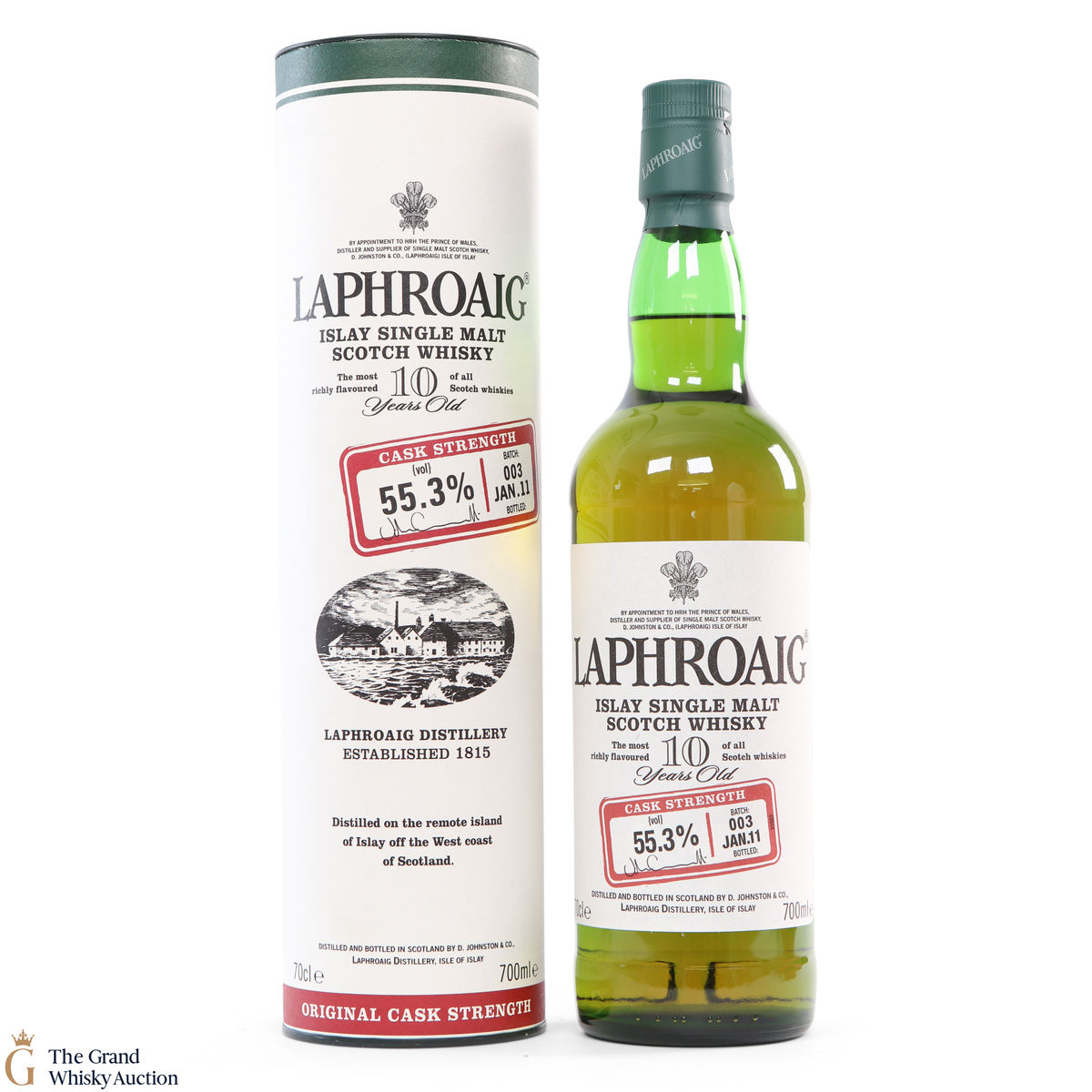 Laphroaig - 10 Year Old - Original Cask Strength Batch #003