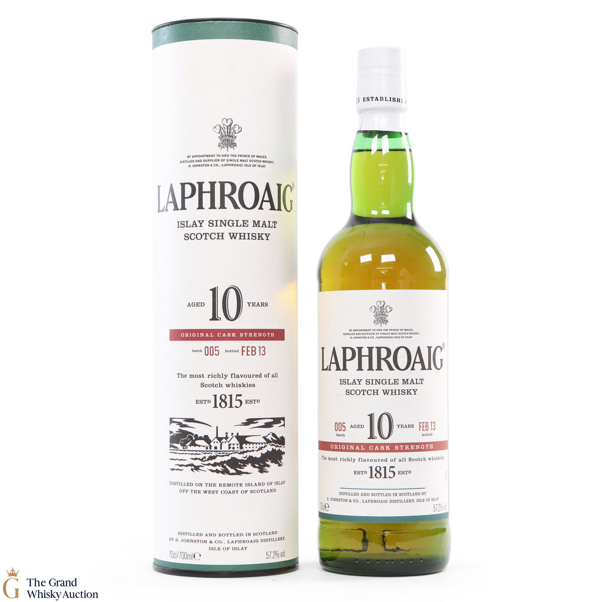 Laphroaig - 10 Year Old - Original Cask Strength Batch #005