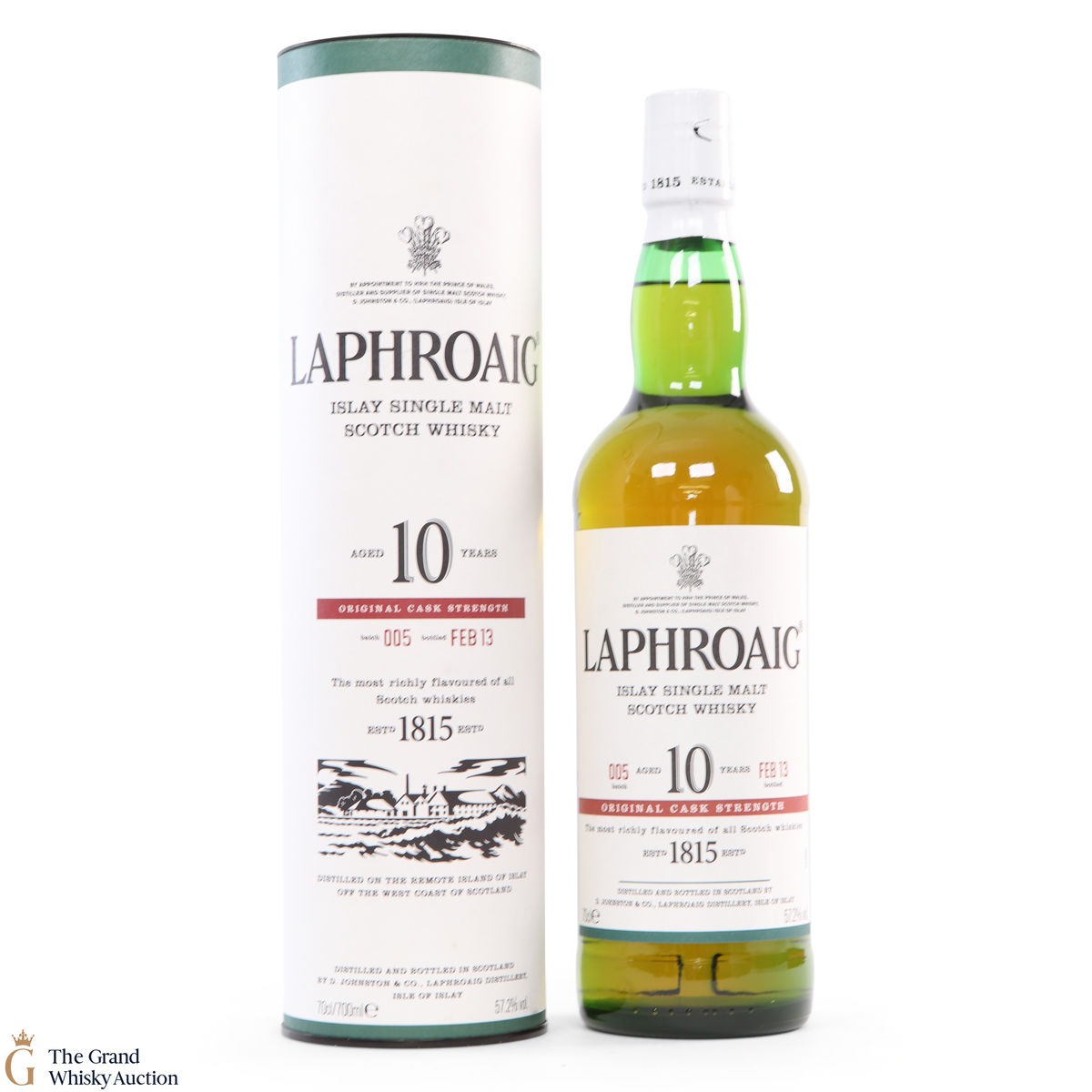 Laphroaig - 10 Year Old - Original Cask Strength Batch #005