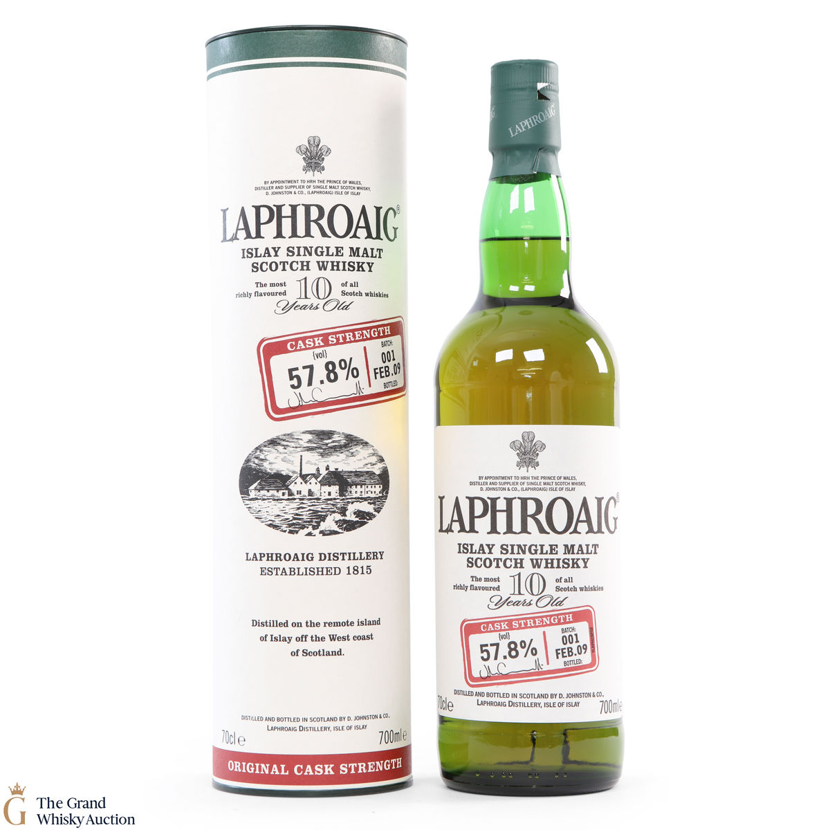 Laphroaig - 10 Year Old Cask Strength Batch #001