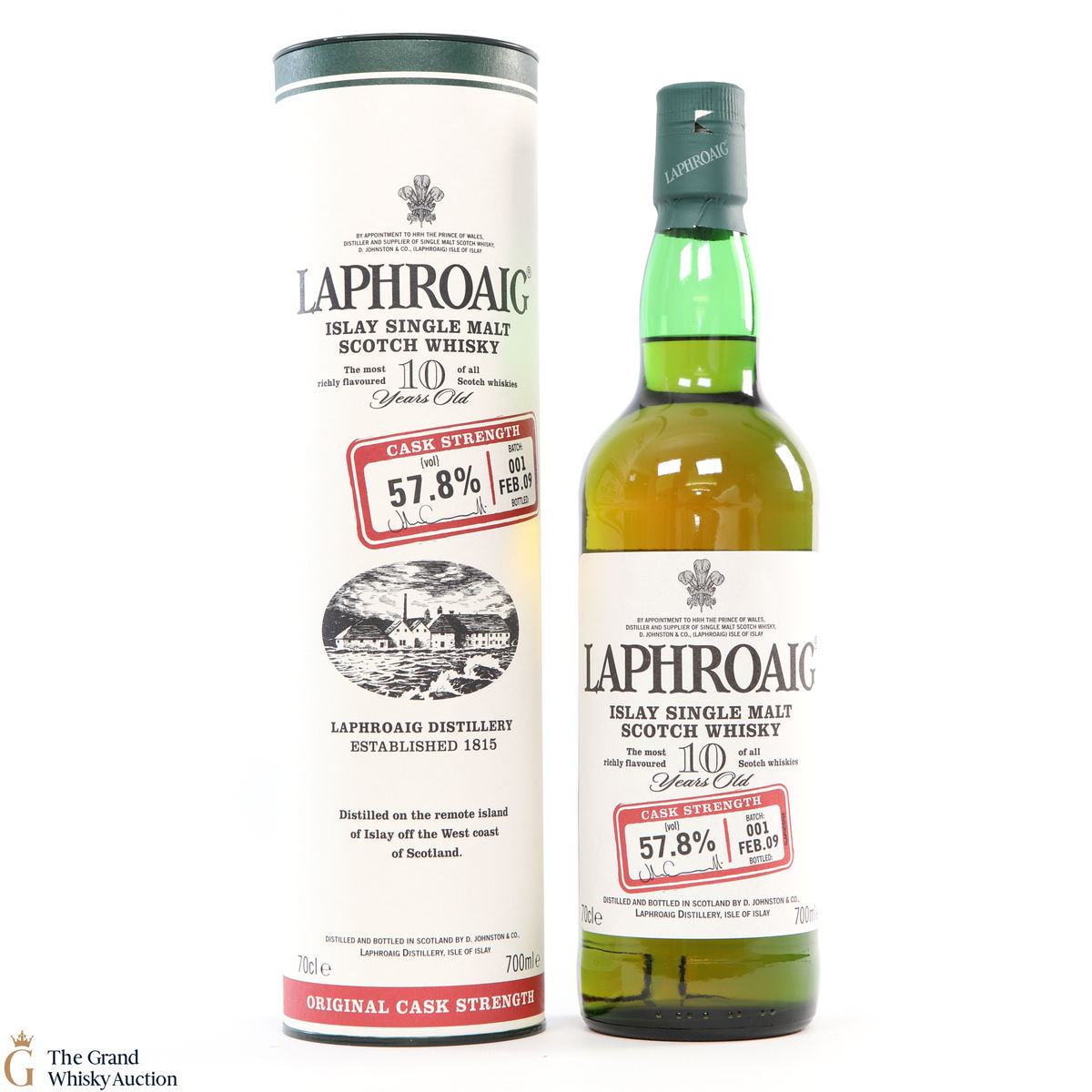 Laphroaig - 10 Year Old Cask Strength Batch #001