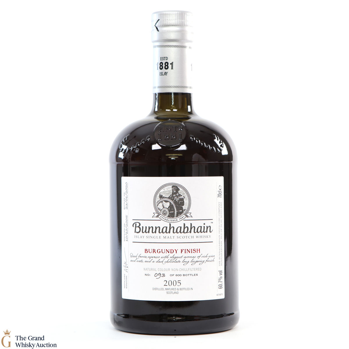 Bunnahabhain - 14 Year Old (2005) Burgundy Finish 