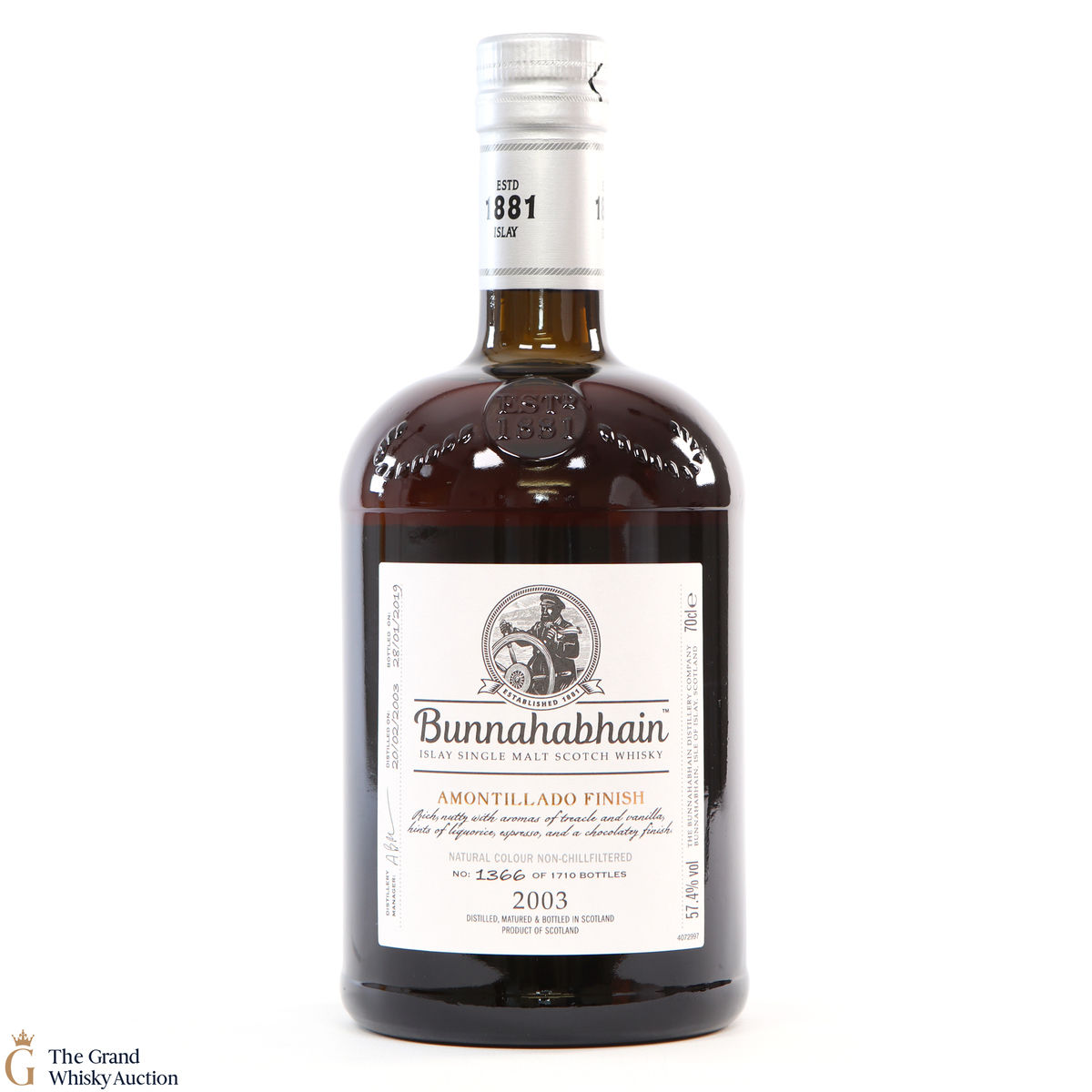 Bunnahabhain - 2003 - Amontillado Cask Finish