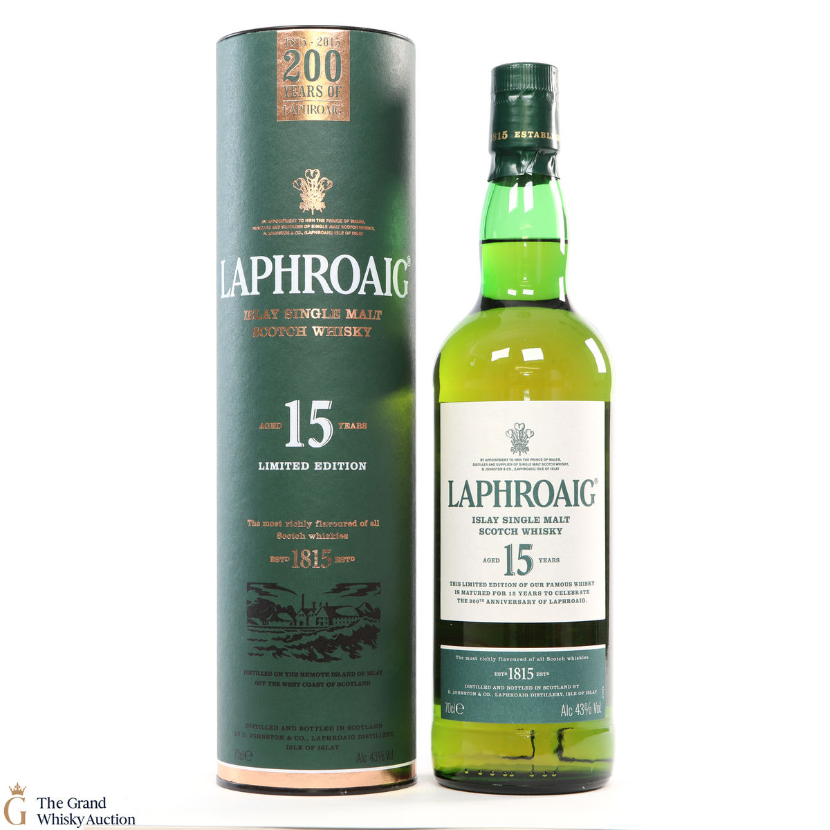 Laphroaig - 15 Year Old - 200th Anniversary Limited Edition