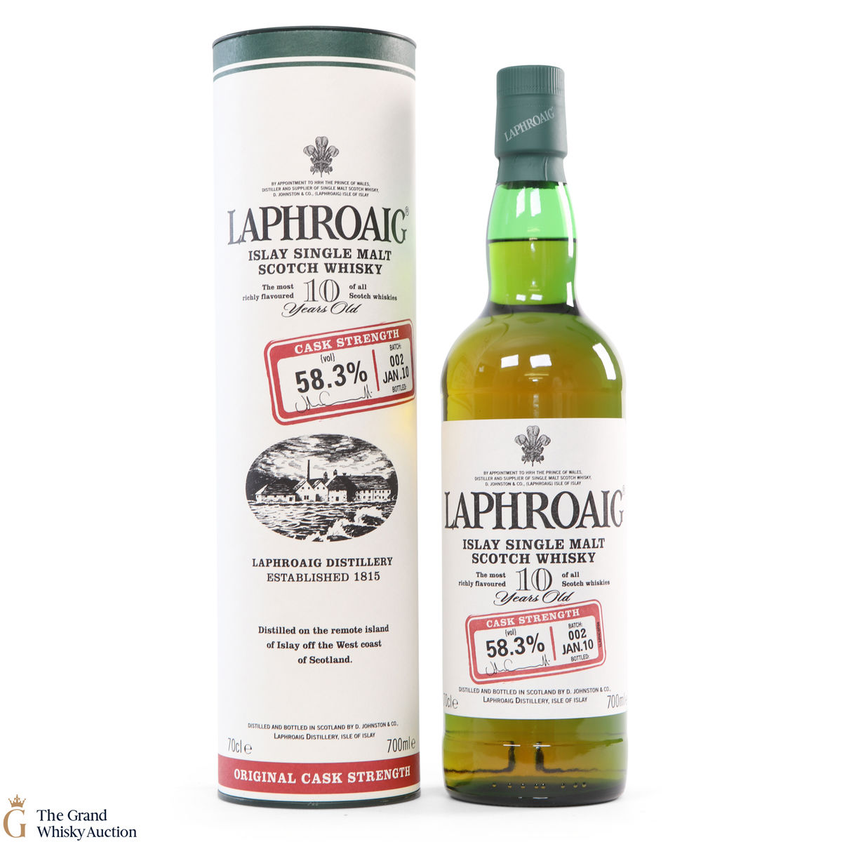 Laphroaig - 10 Year Old - Original Cask Strength Batch #002
