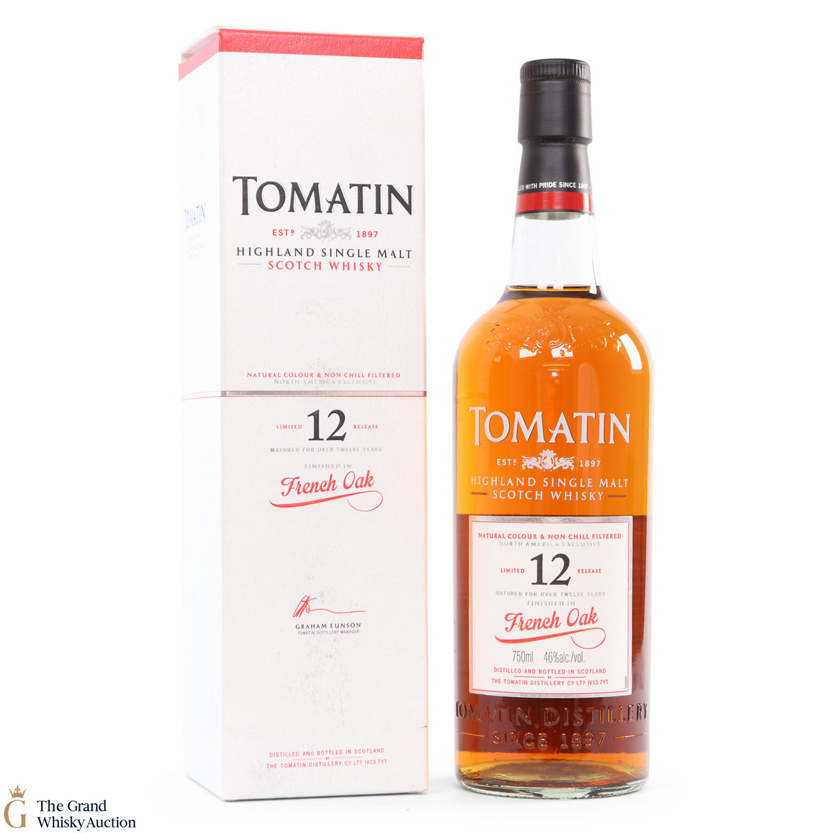 Tomatin - 12 Year Old French Oak 75cl