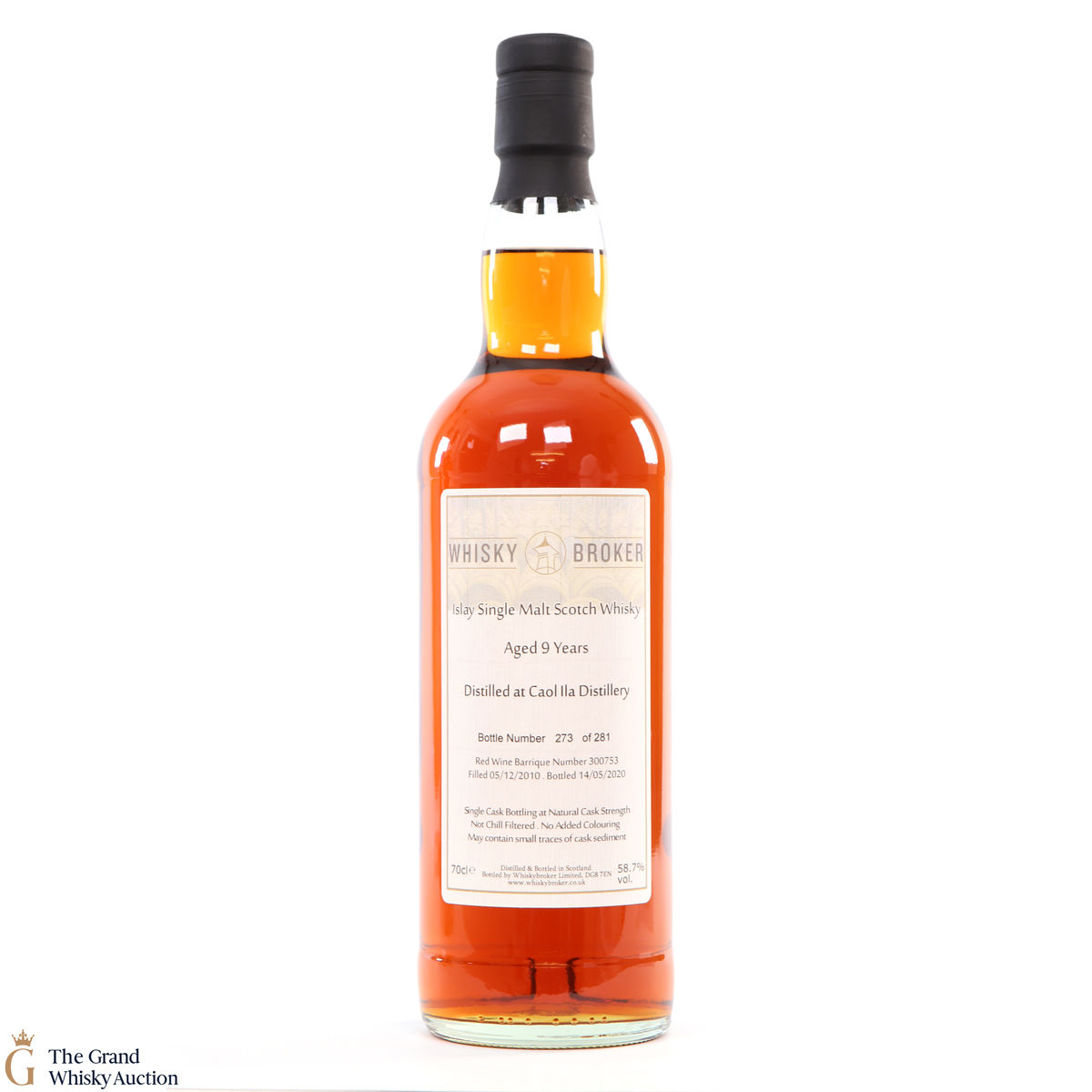 Caol Ila - 9 Year Old 2010 Cask #300755 