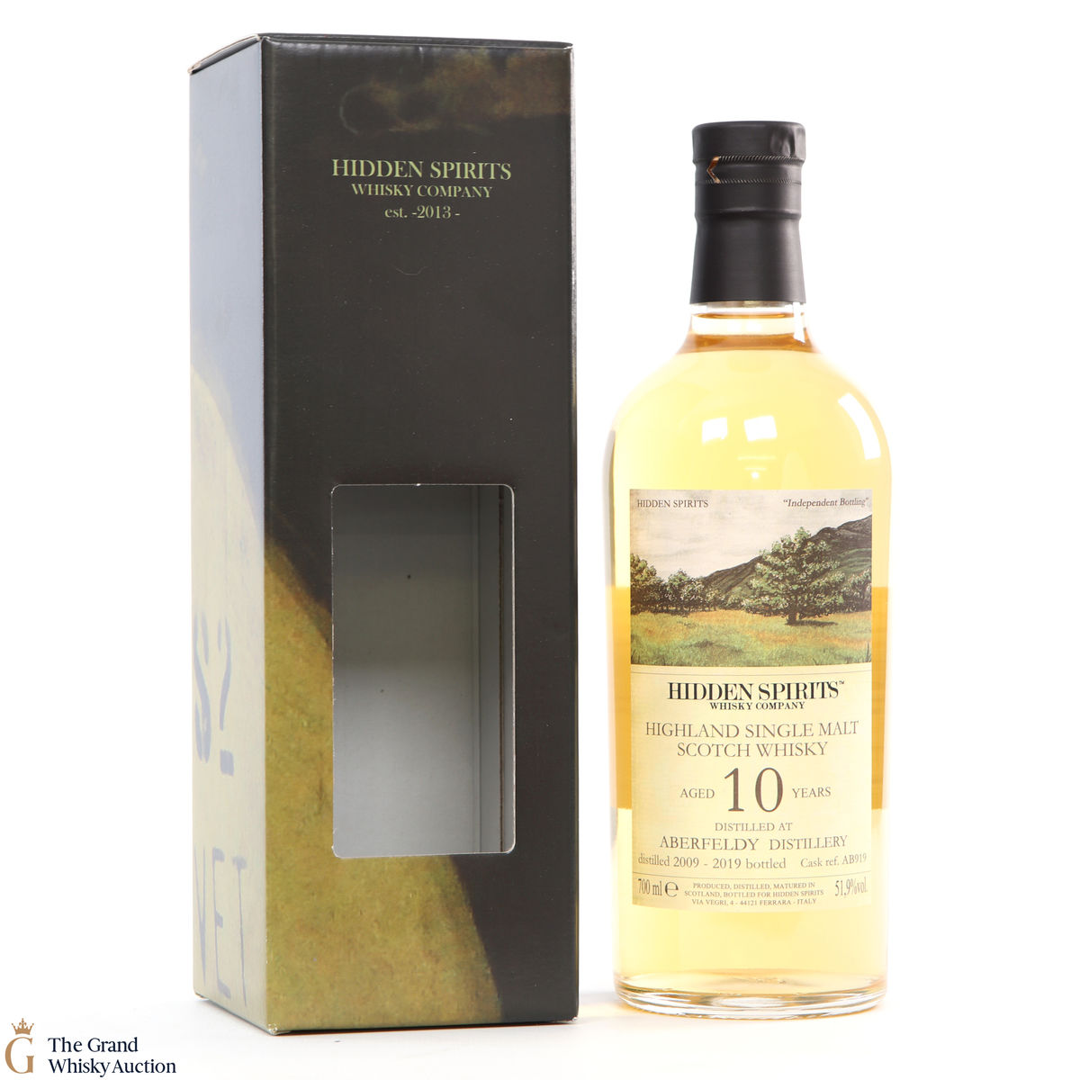 Aberfeldy - 10 Year Old 2009 Hidden Spirits Whisky Company