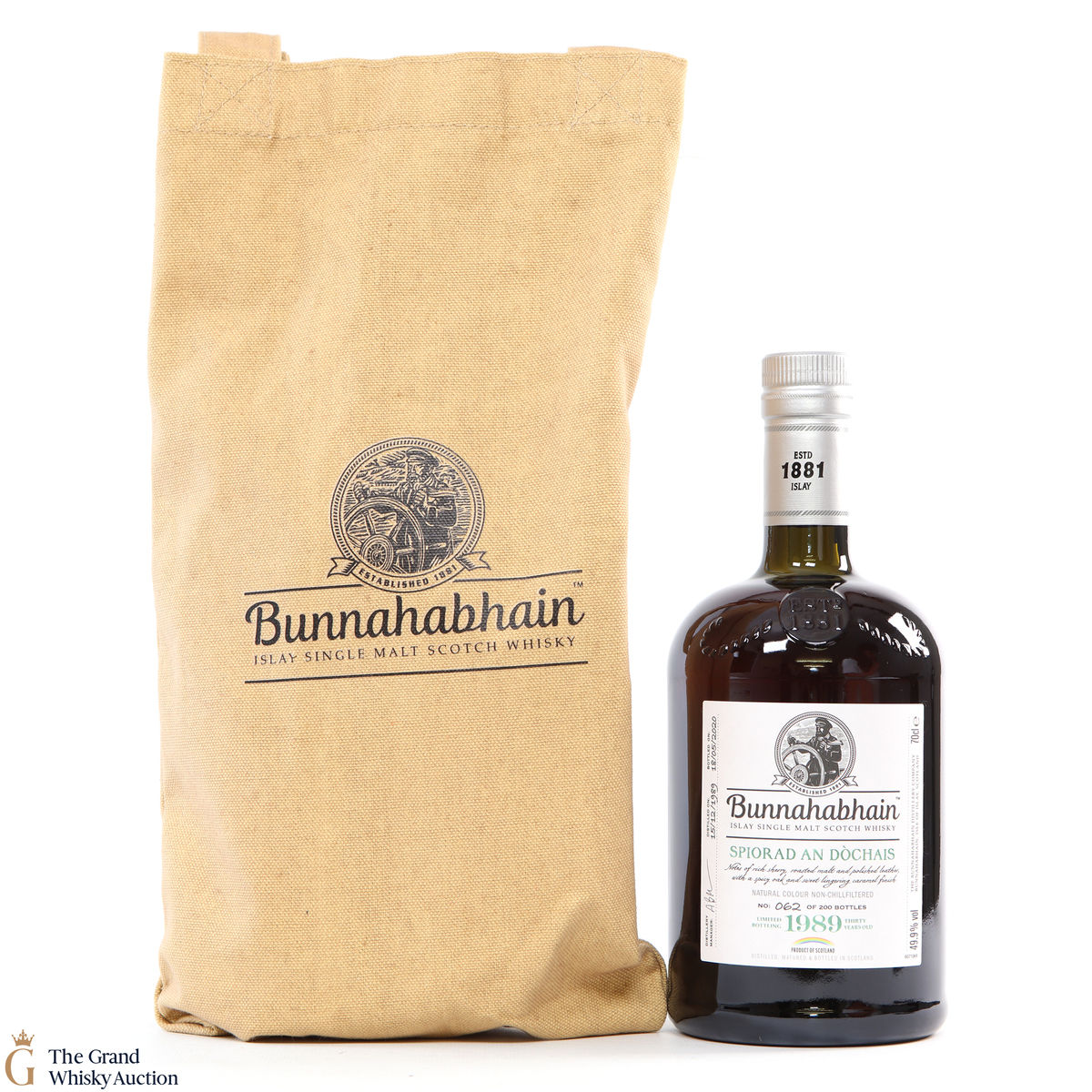Bunnahabhain - 30 Year Old 1989  Spiorad An Dochais Feis Ile 2020