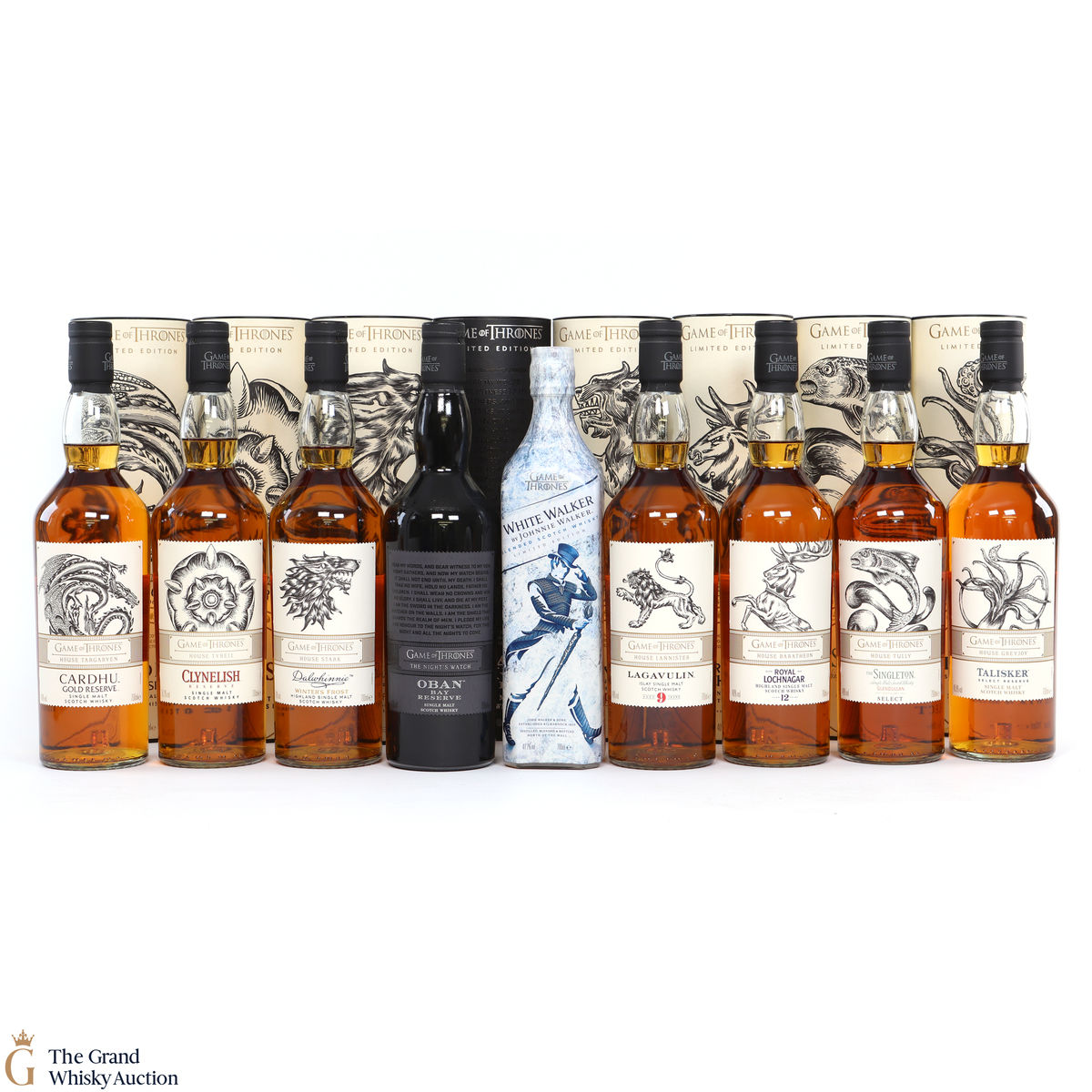 Game of Thrones - Limited Editions - 9 x 70cl