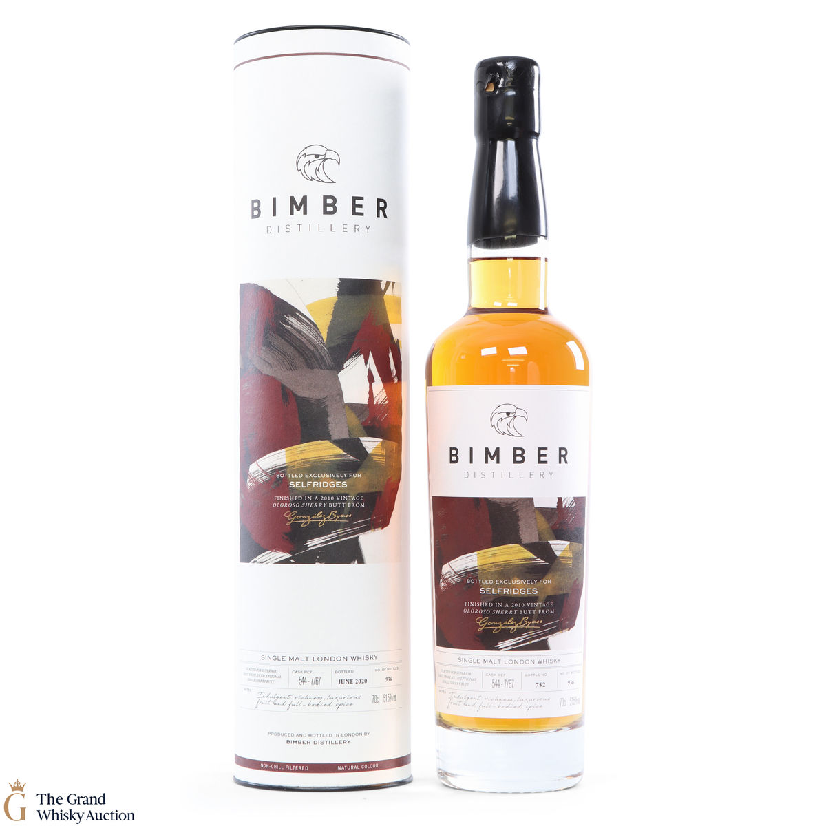 Bimber - Oloroso Sherry Butt #544-7/67 - Selfridges Exclusive