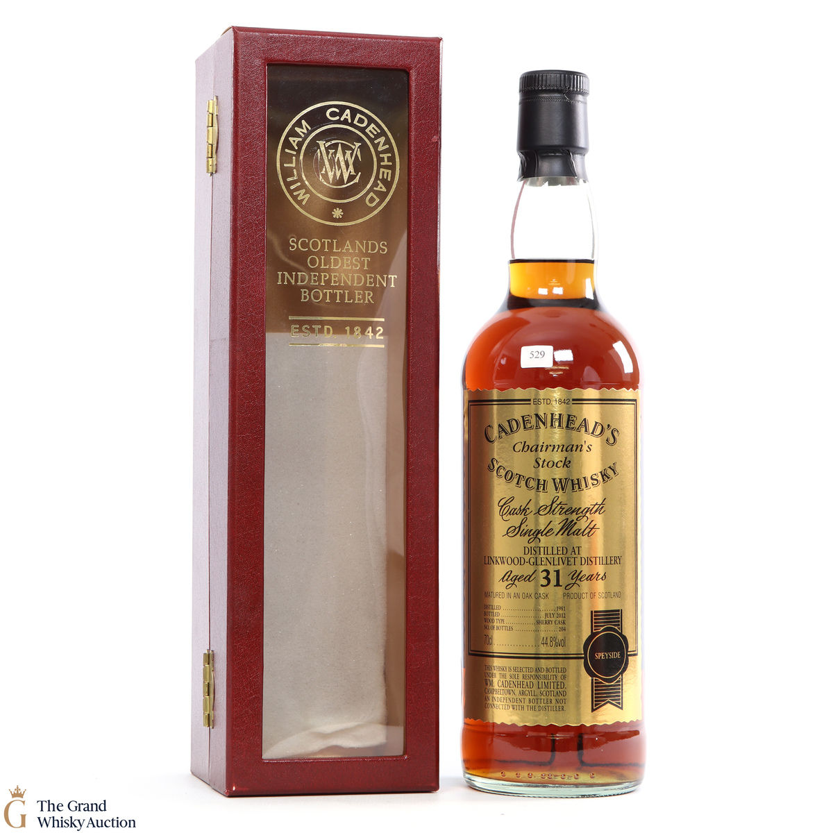 Glenlivet - 31 Year Old (Chairman's Stock) Cadenhead's