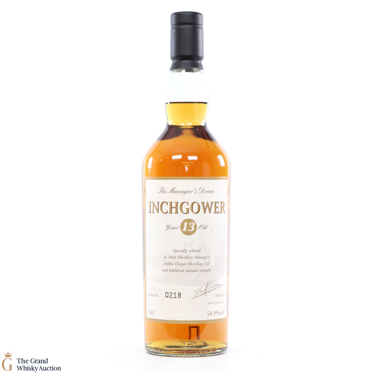 Inchgower -13 Year Old - Manager's Dram