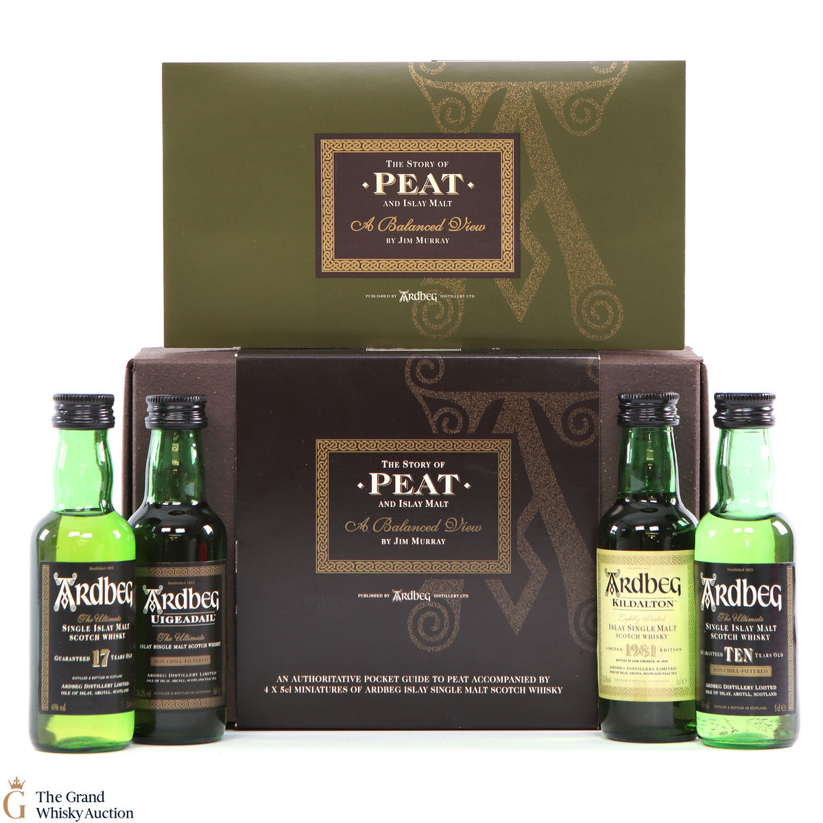 Ardbeg - The Story of Peat  - Mini Gift Pack (4 x 5cl)