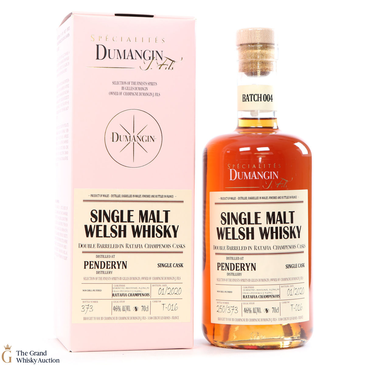 Penderyn - Single Cask Ratafia Champenois Finish T-016