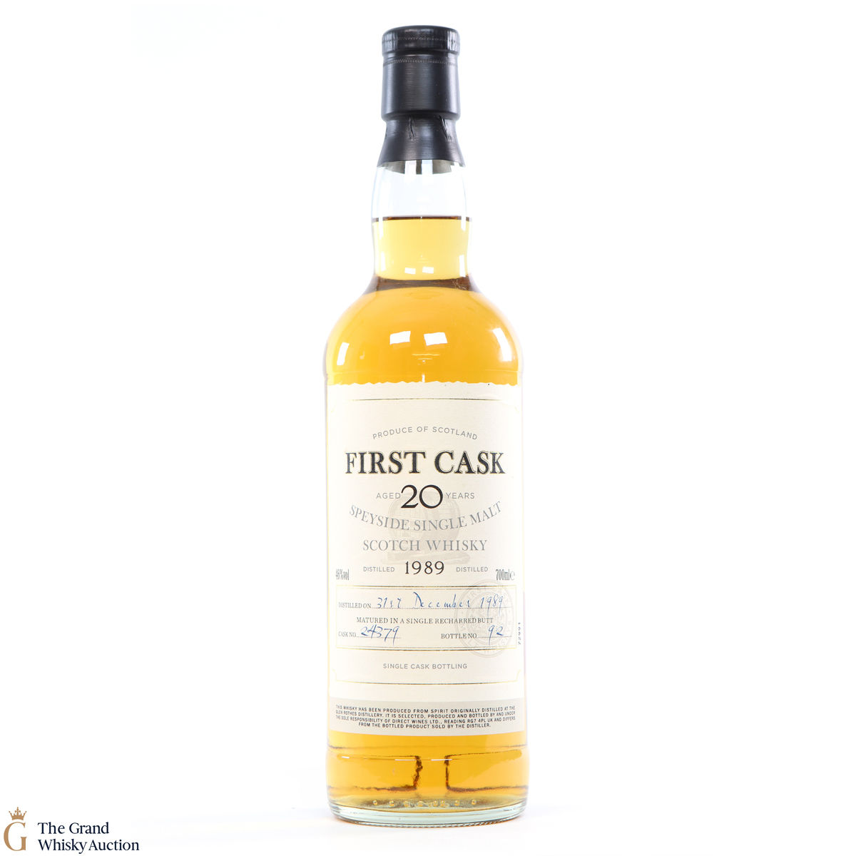 Glenrothes - 20 Year Old 1989 First Cask