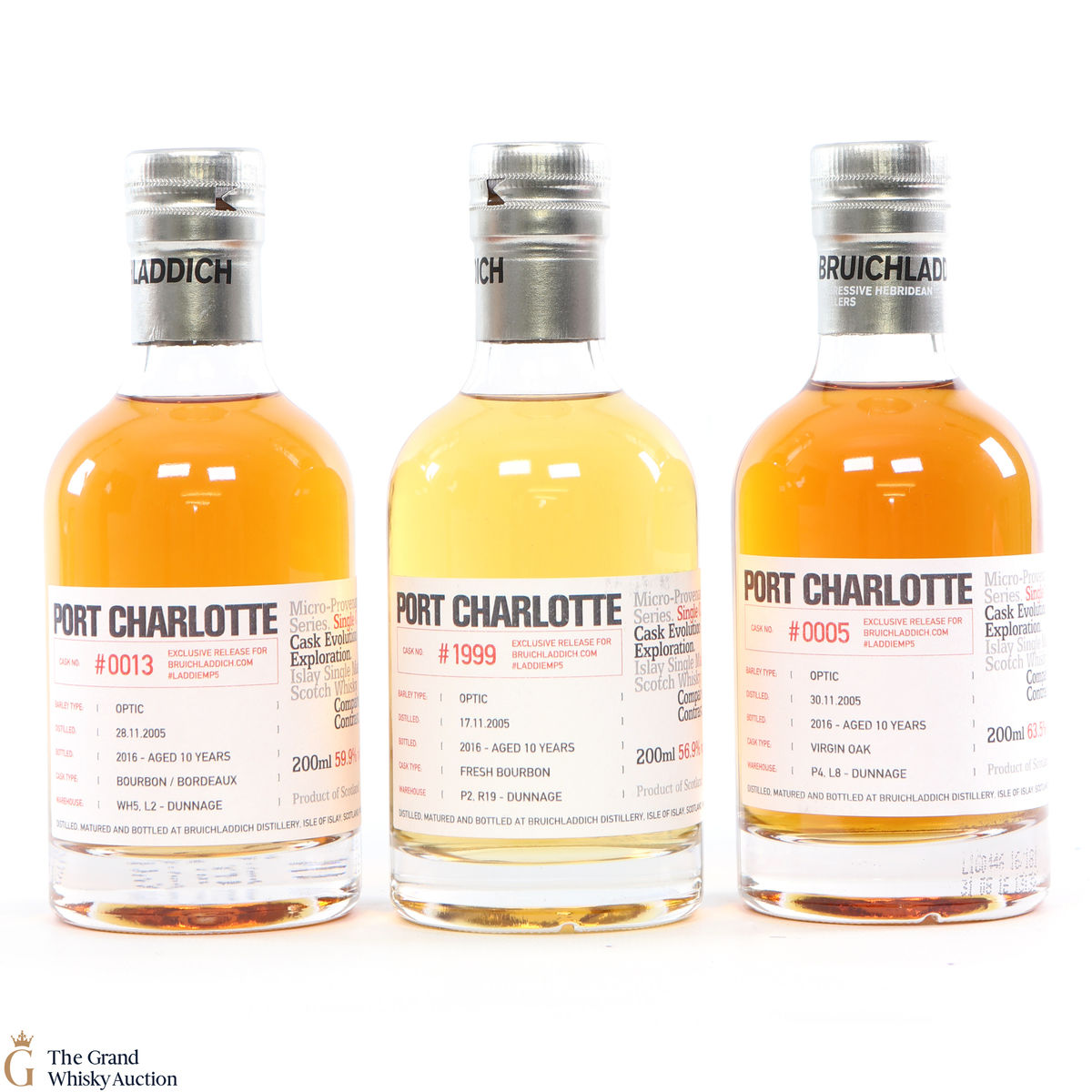 Port Charlotte - MP5 Single Casks (3 x 20cl)