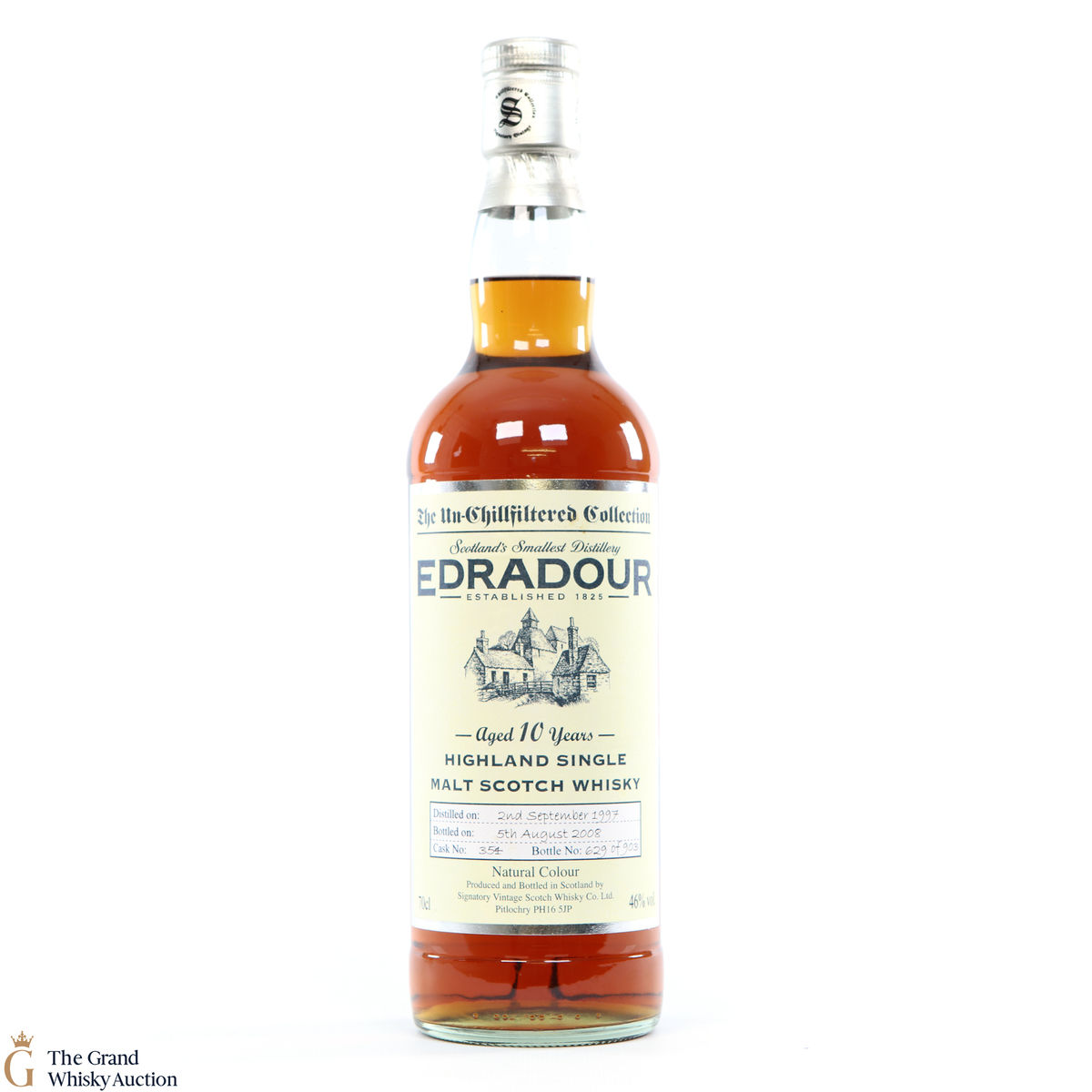Edradour - 10 Year Old -  1997 Cask #354 - Signatory 