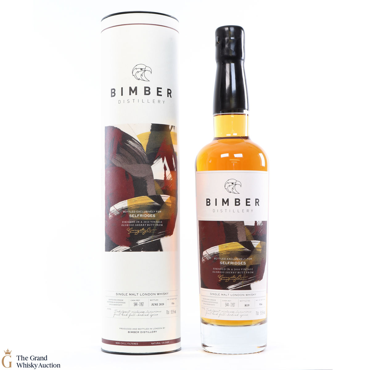 Bimber - Oloroso Sherry Butt #544-7/67 - Selfridges Exclusive