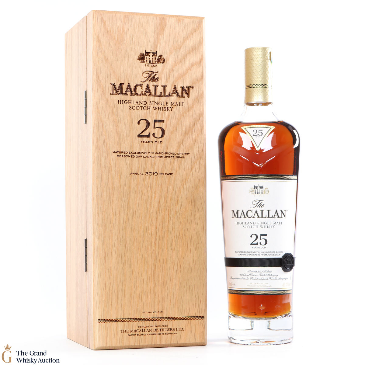 Macallan - 25 Year Old - Sherry Oak - 2019